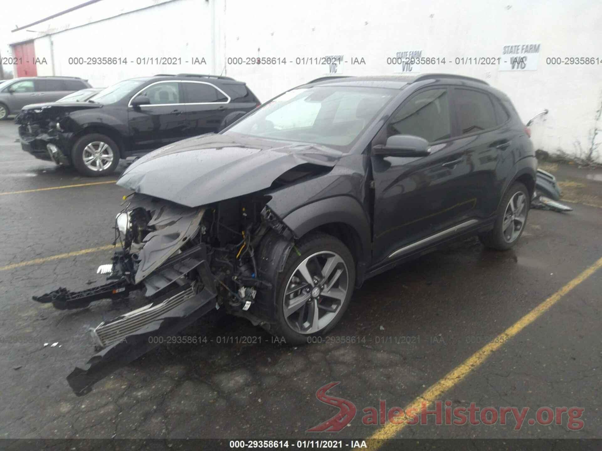 KM8K3CA57KU248457 2019 HYUNDAI KONA