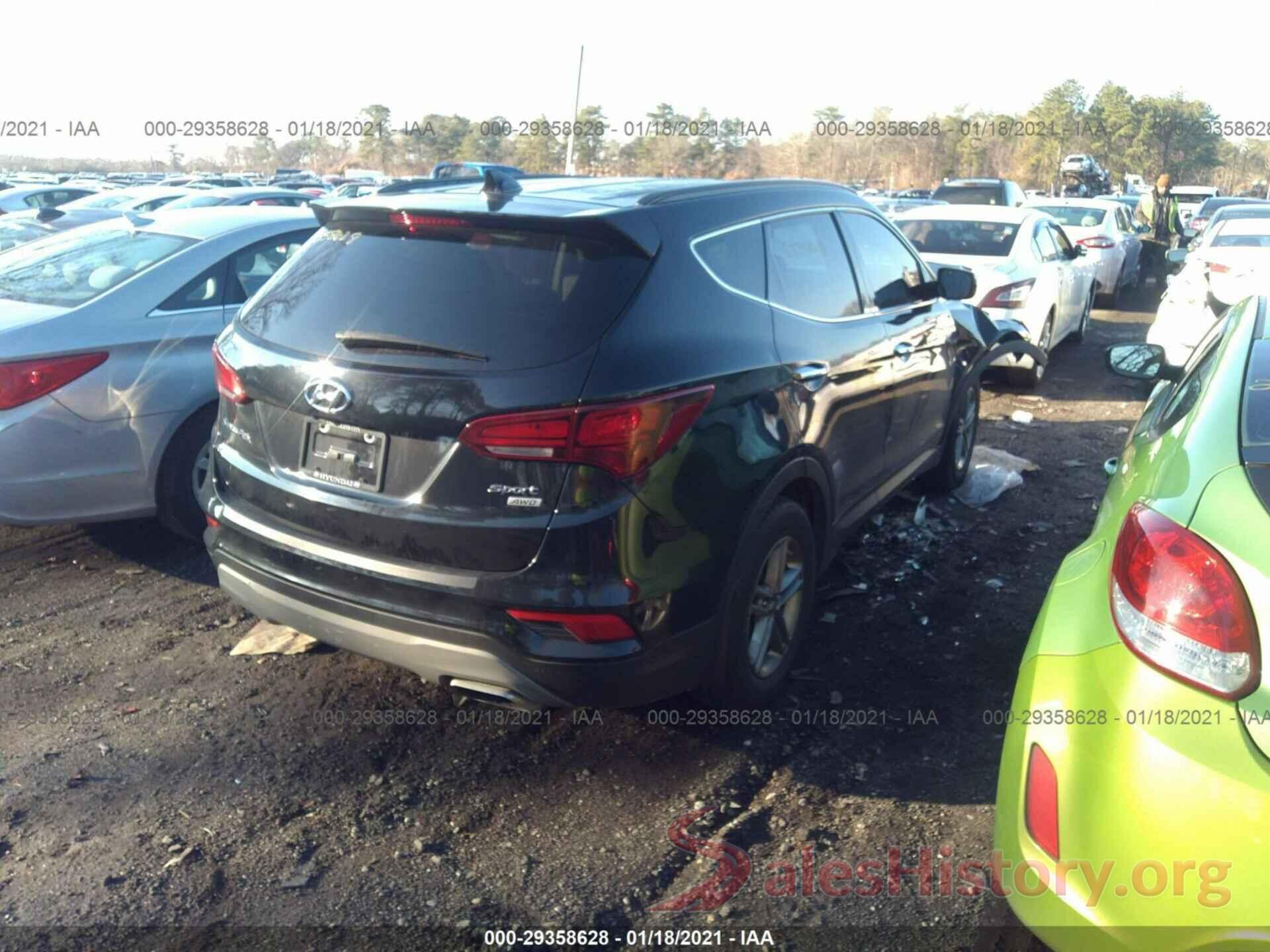 5XYZUDLBXJG555727 2018 HYUNDAI SANTA FE SPORT