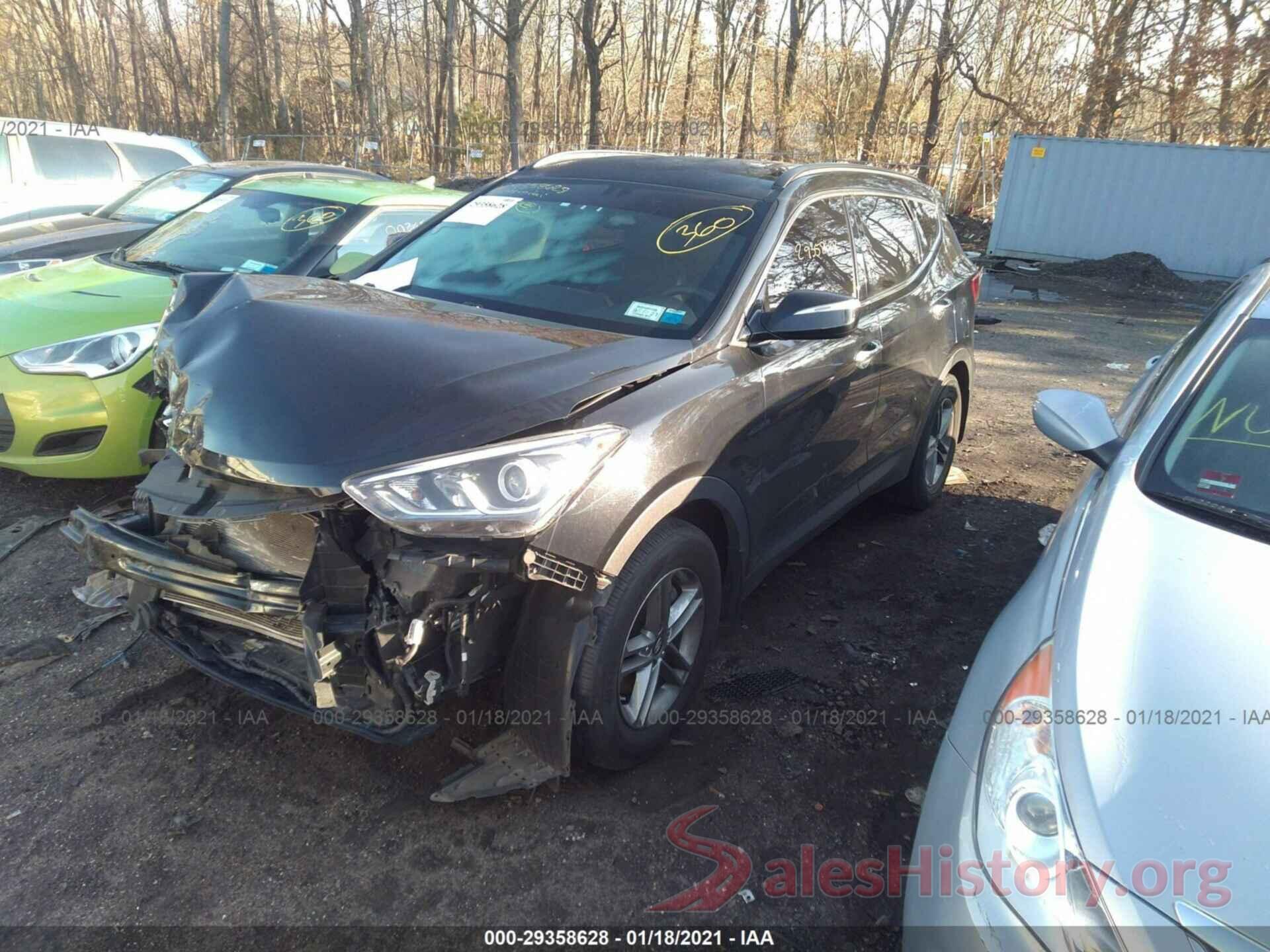 5XYZUDLBXJG555727 2018 HYUNDAI SANTA FE SPORT