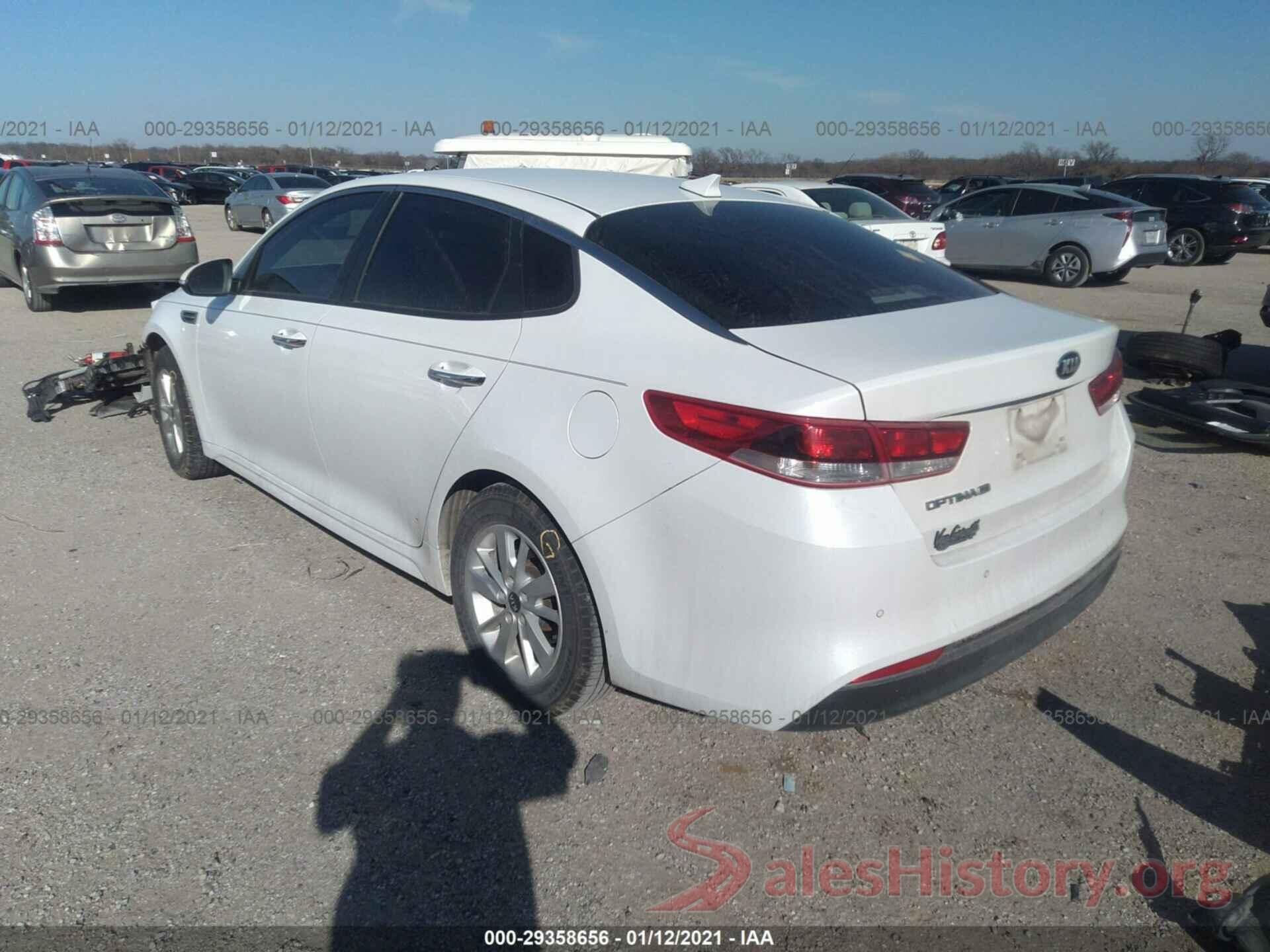 5XXGT4L38GG081079 2016 KIA OPTIMA