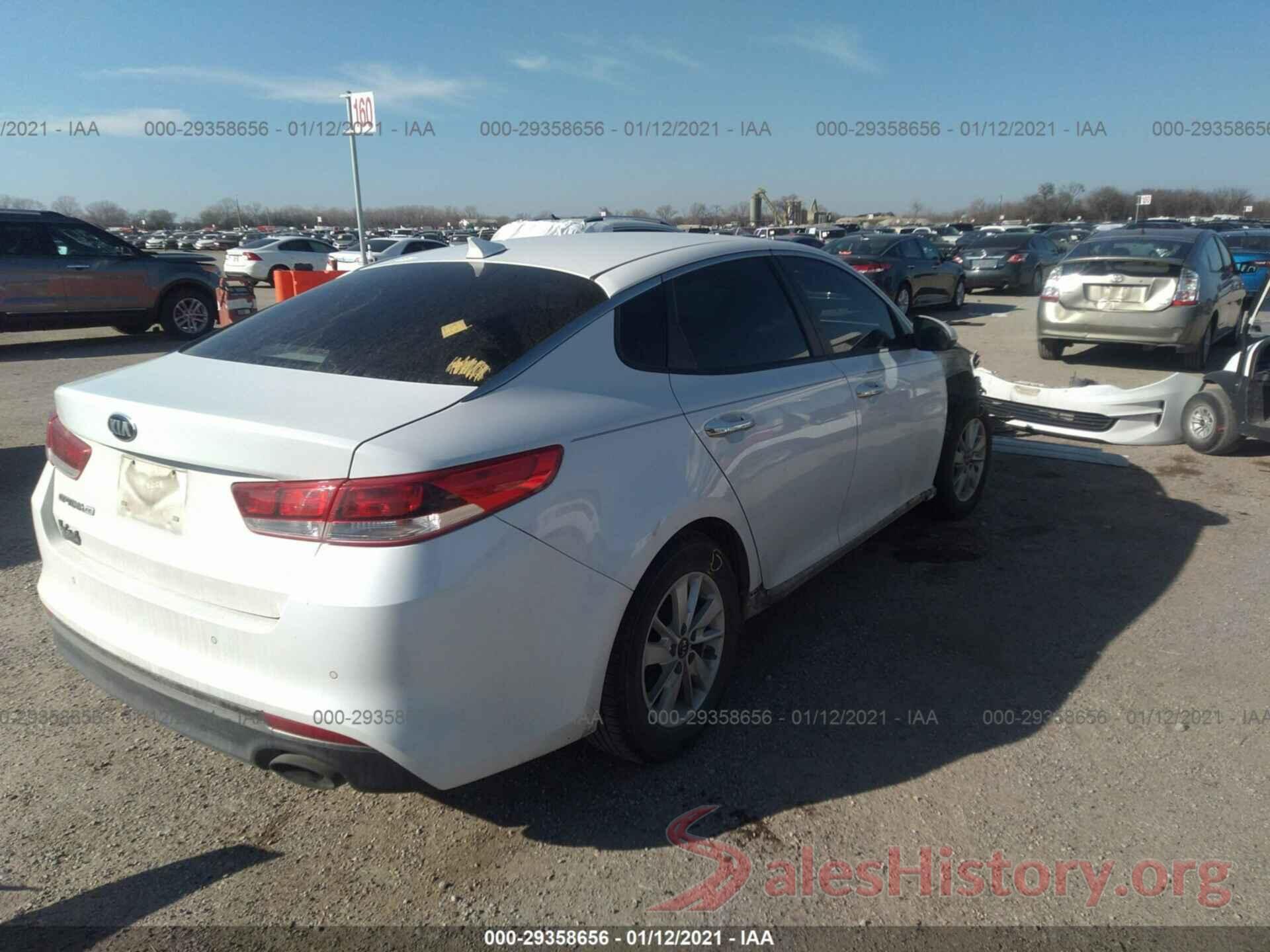 5XXGT4L38GG081079 2016 KIA OPTIMA