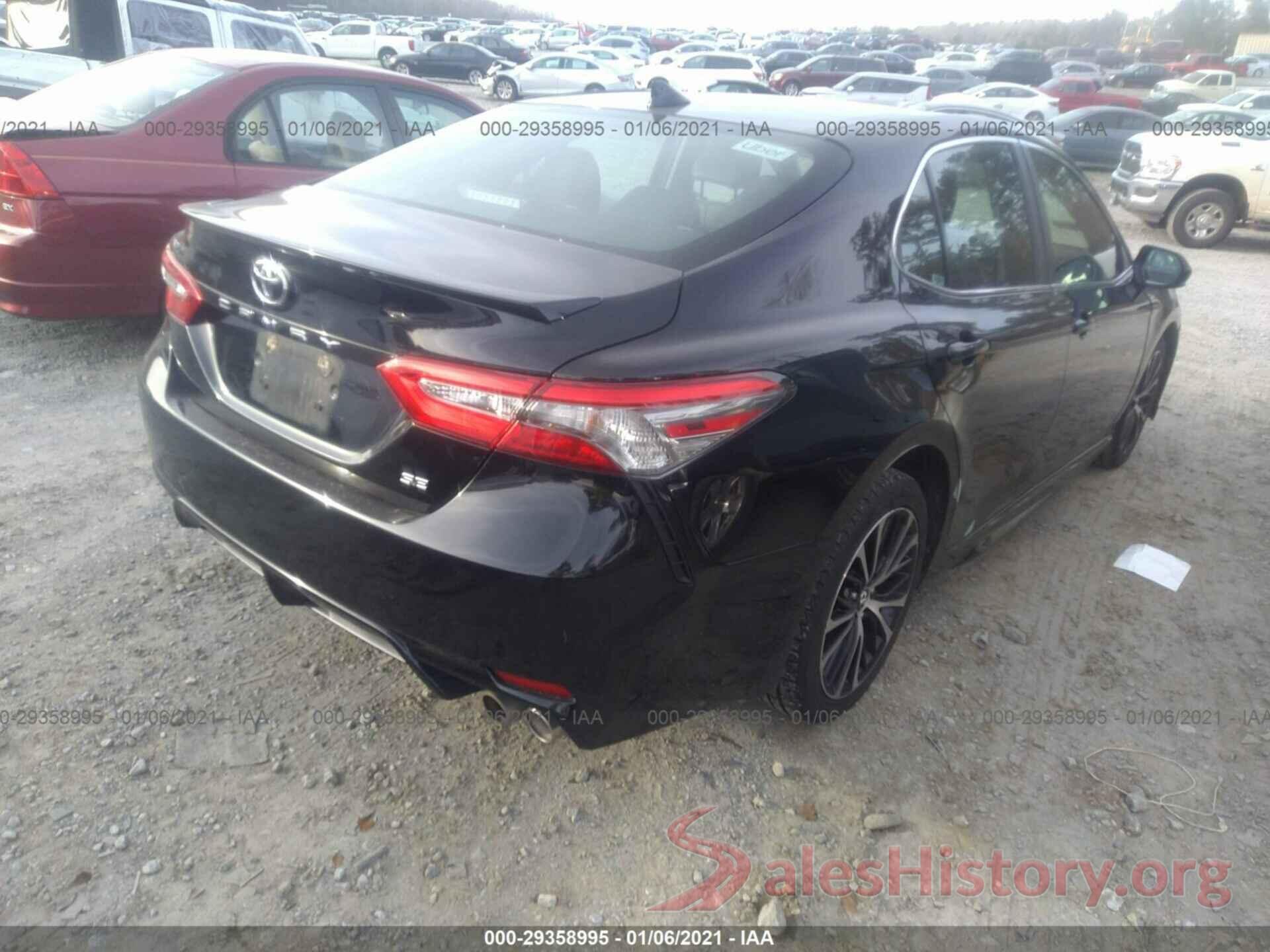 4T1B11HK9KU162492 2019 TOYOTA CAMRY