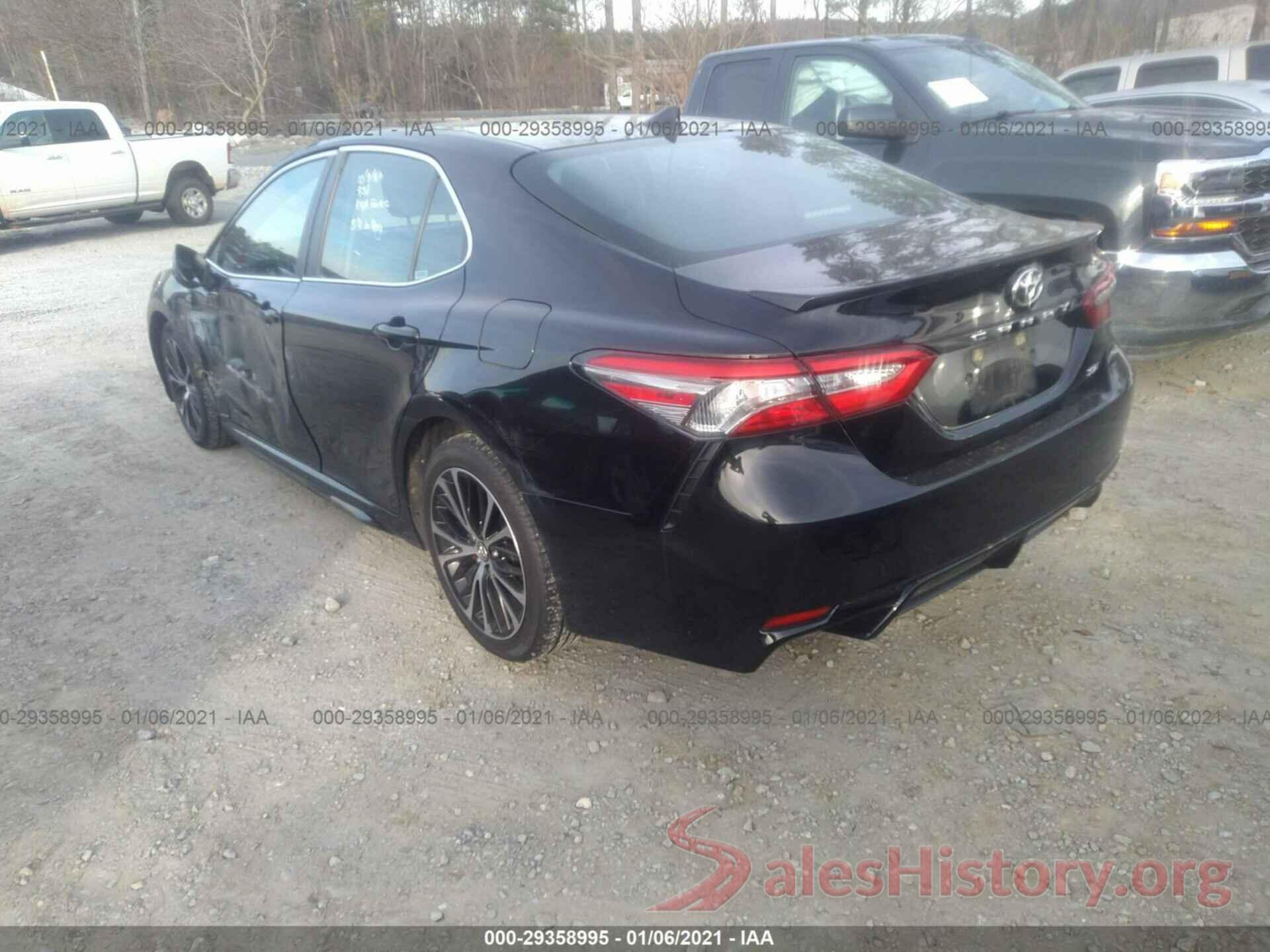 4T1B11HK9KU162492 2019 TOYOTA CAMRY