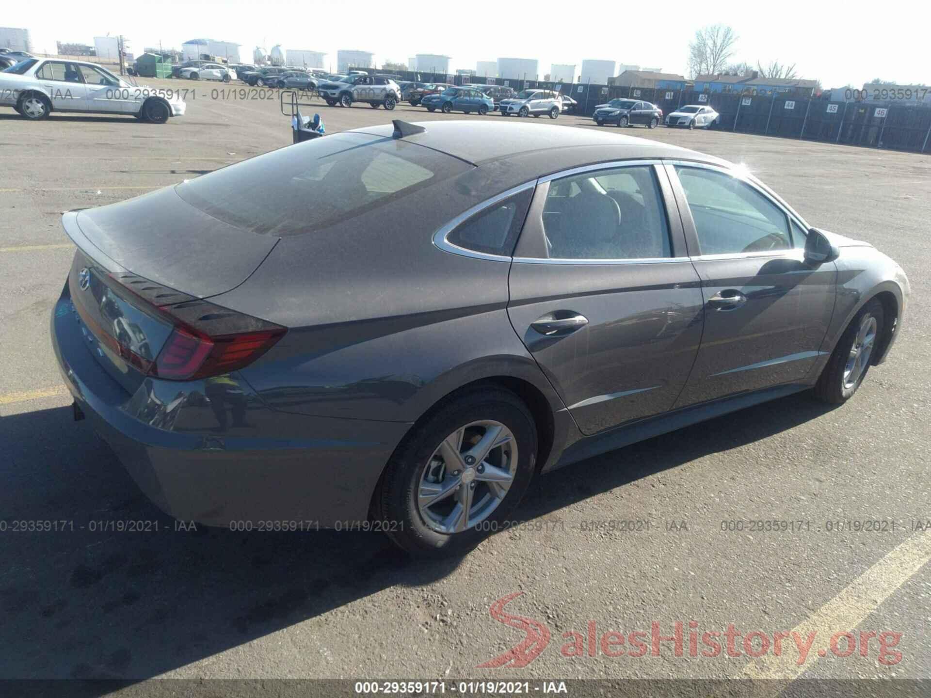 5NPEG4JA9MH082190 2021 HYUNDAI SONATA