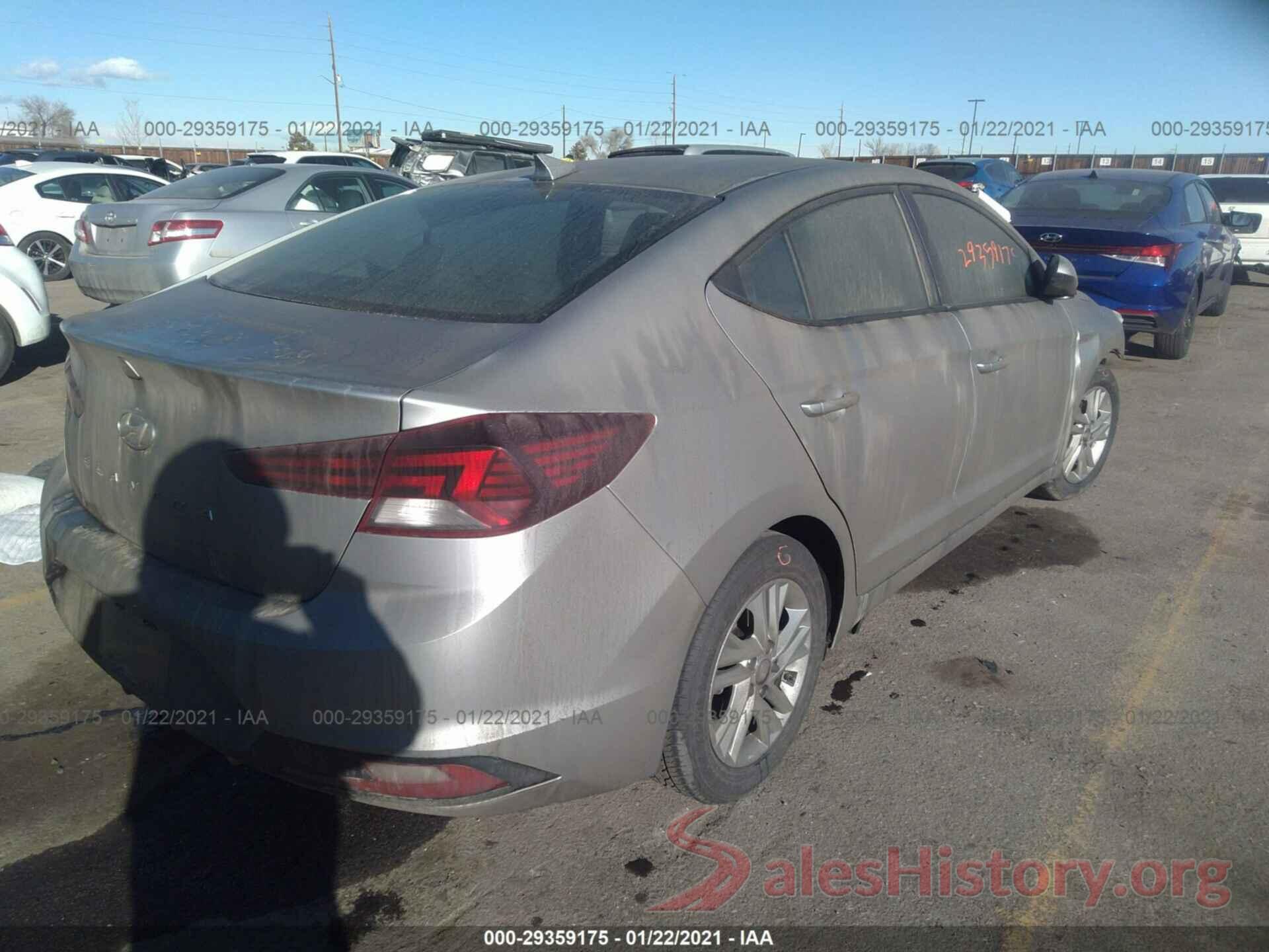 5NPD84LF2LH620664 2020 HYUNDAI ELANTRA