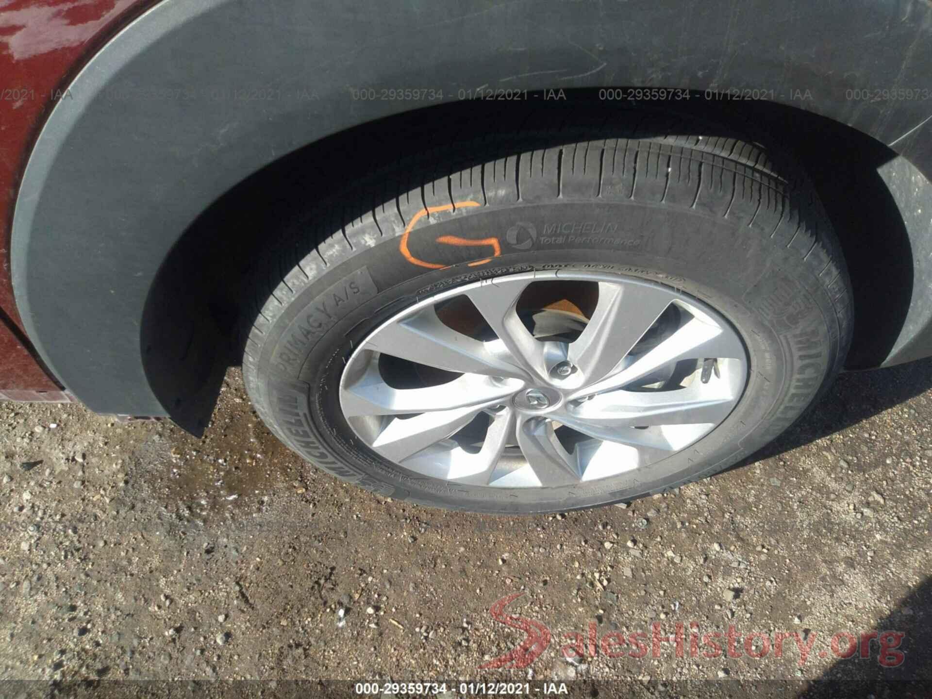 KM8J2CA43KU895394 2019 HYUNDAI TUCSON