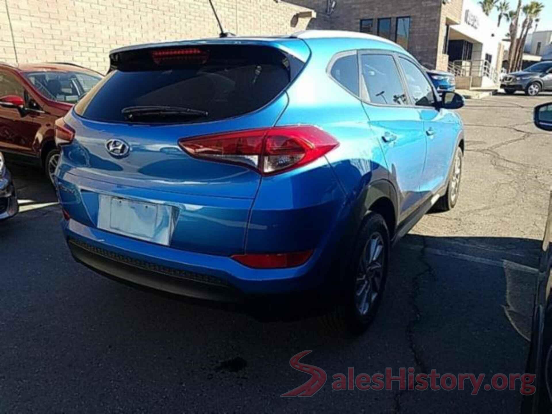 KM8J33A45HU594020 2017 HYUNDAI TUCSON