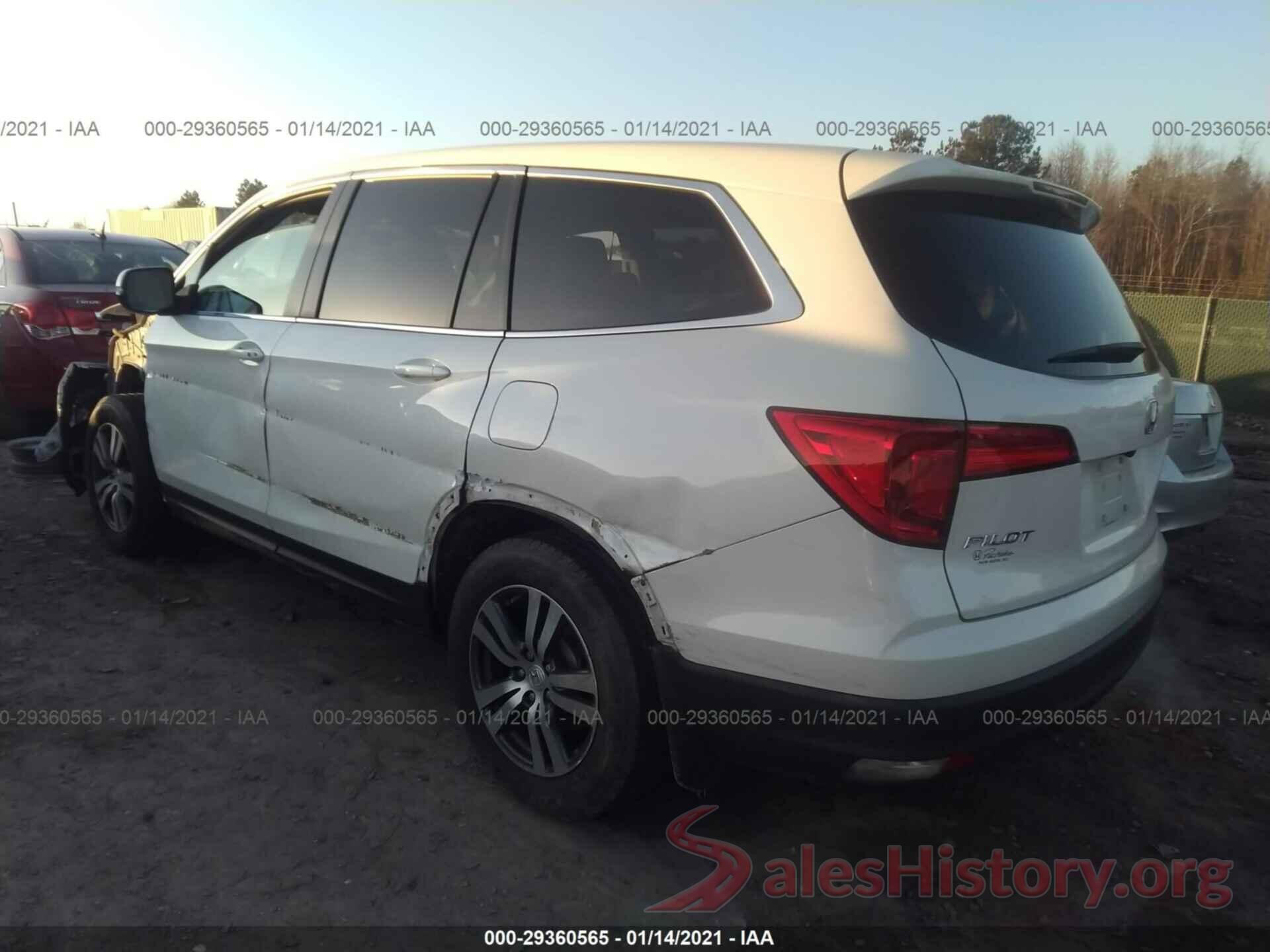 5FNYF5H37HB030509 2017 HONDA PILOT