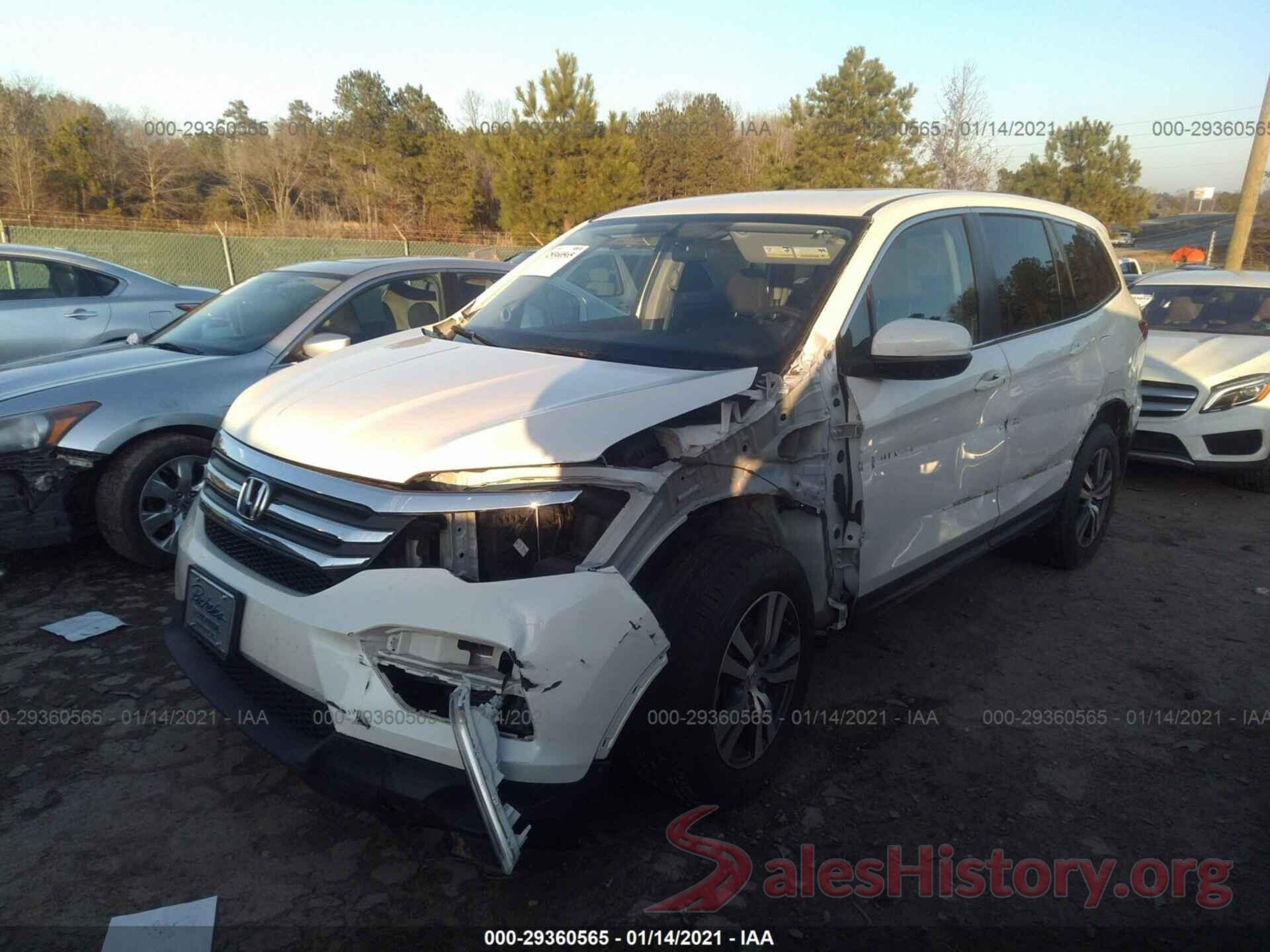 5FNYF5H37HB030509 2017 HONDA PILOT