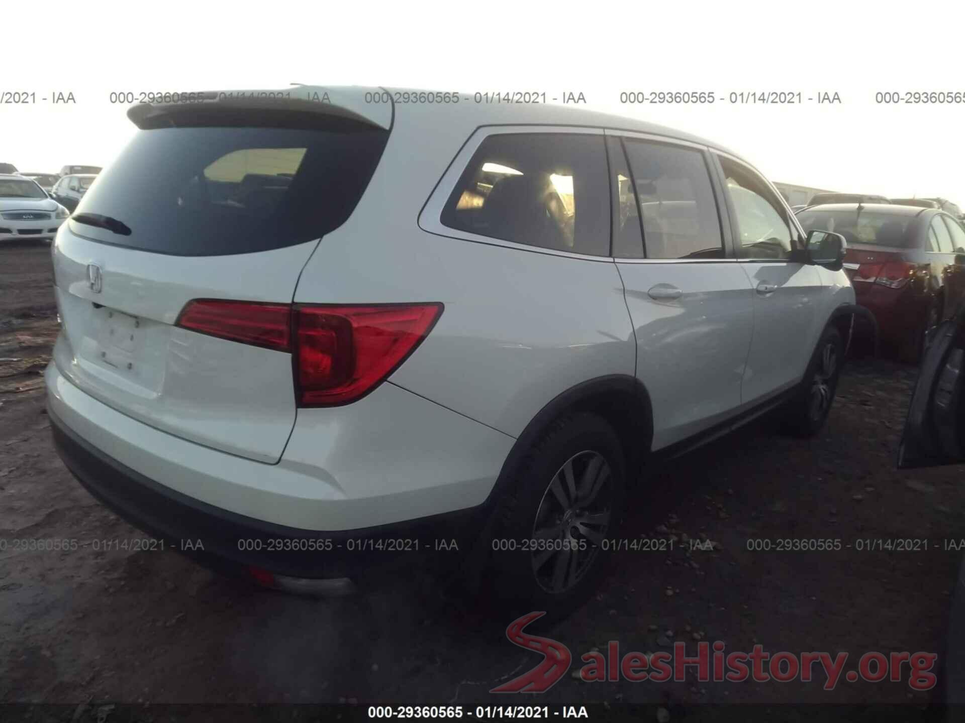 5FNYF5H37HB030509 2017 HONDA PILOT