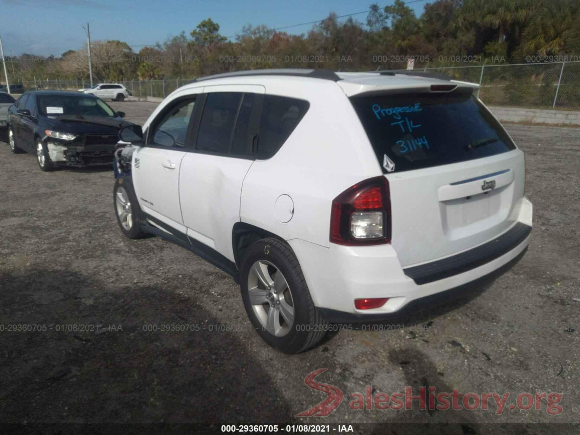 1C4NJCBA9GD753779 2016 JEEP COMPASS