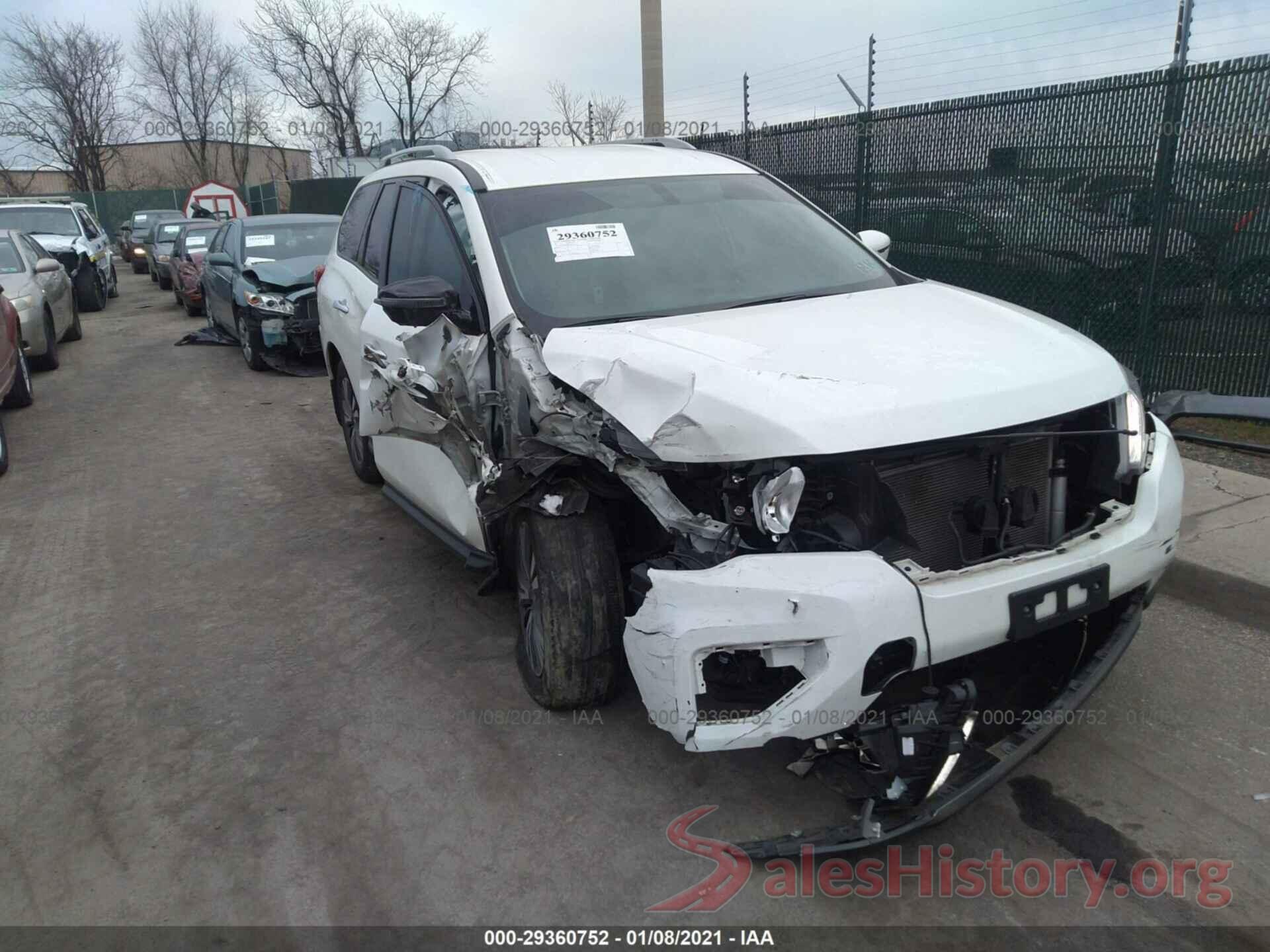 5N1DR2MM2HC622217 2017 NISSAN PATHFINDER