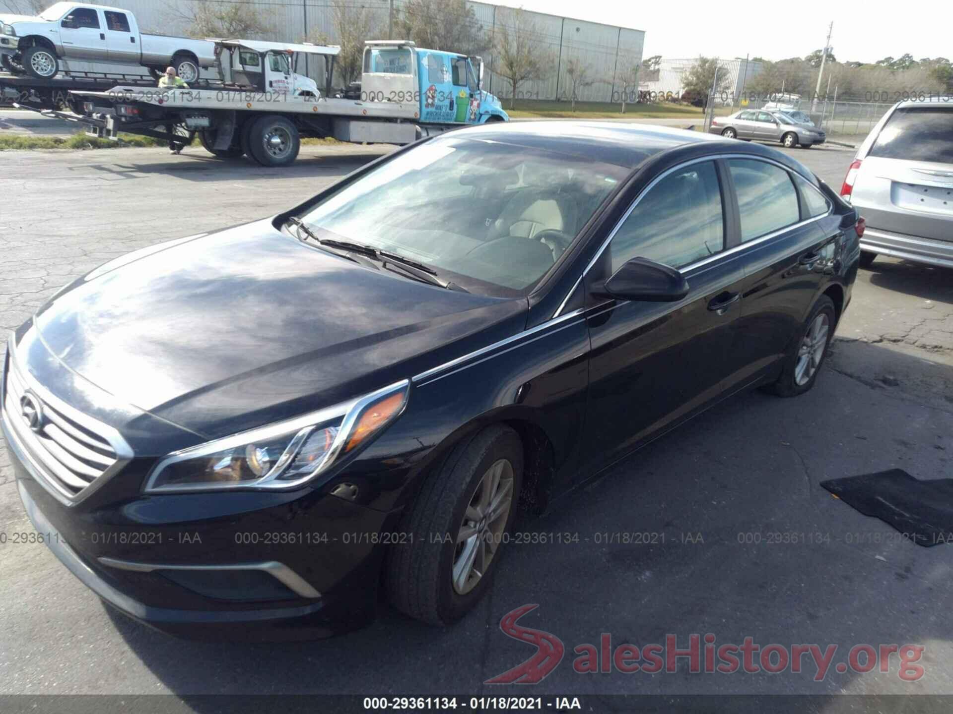 5NPE24AF0HH522491 2017 HYUNDAI SONATA