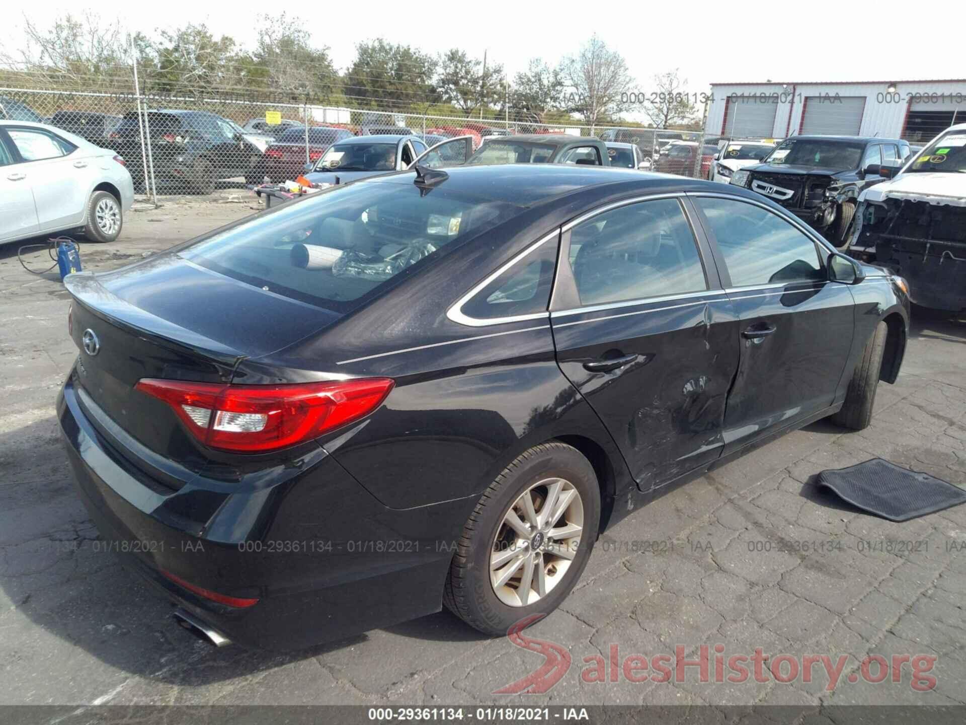 5NPE24AF0HH522491 2017 HYUNDAI SONATA