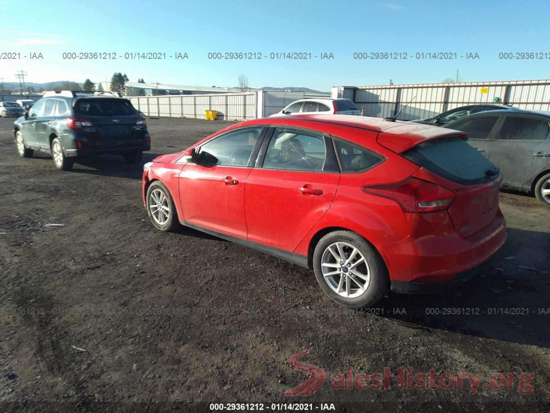 1FADP3K28GL255037 2016 FORD FOCUS