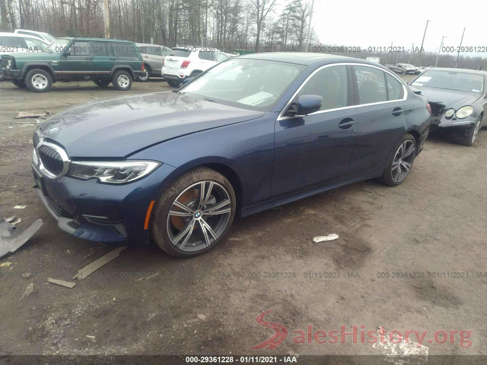 3MW5R7J07L8B09596 2020 BMW 3 SERIES