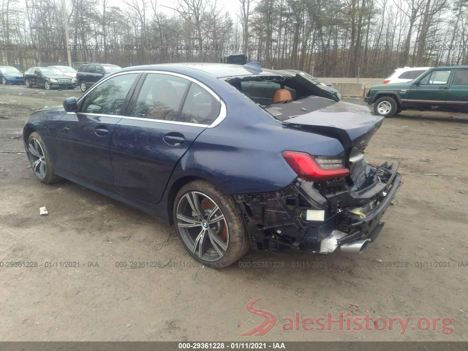 3MW5R7J07L8B09596 2020 BMW 3 SERIES