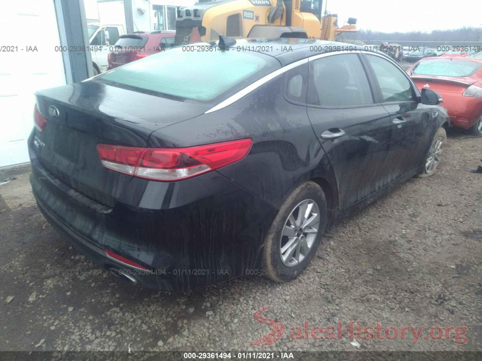 5XXGT4L30GG046116 2016 KIA OPTIMA