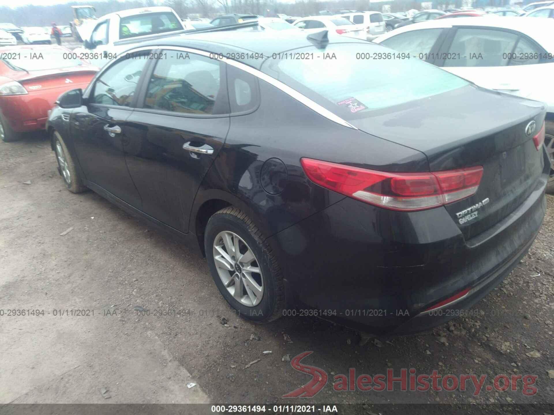 5XXGT4L30GG046116 2016 KIA OPTIMA