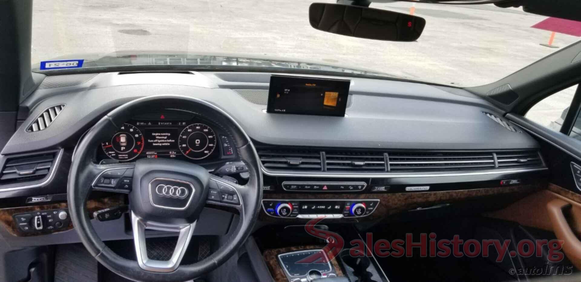 WA1VAAF70HD057049 2017 AUDI Q7