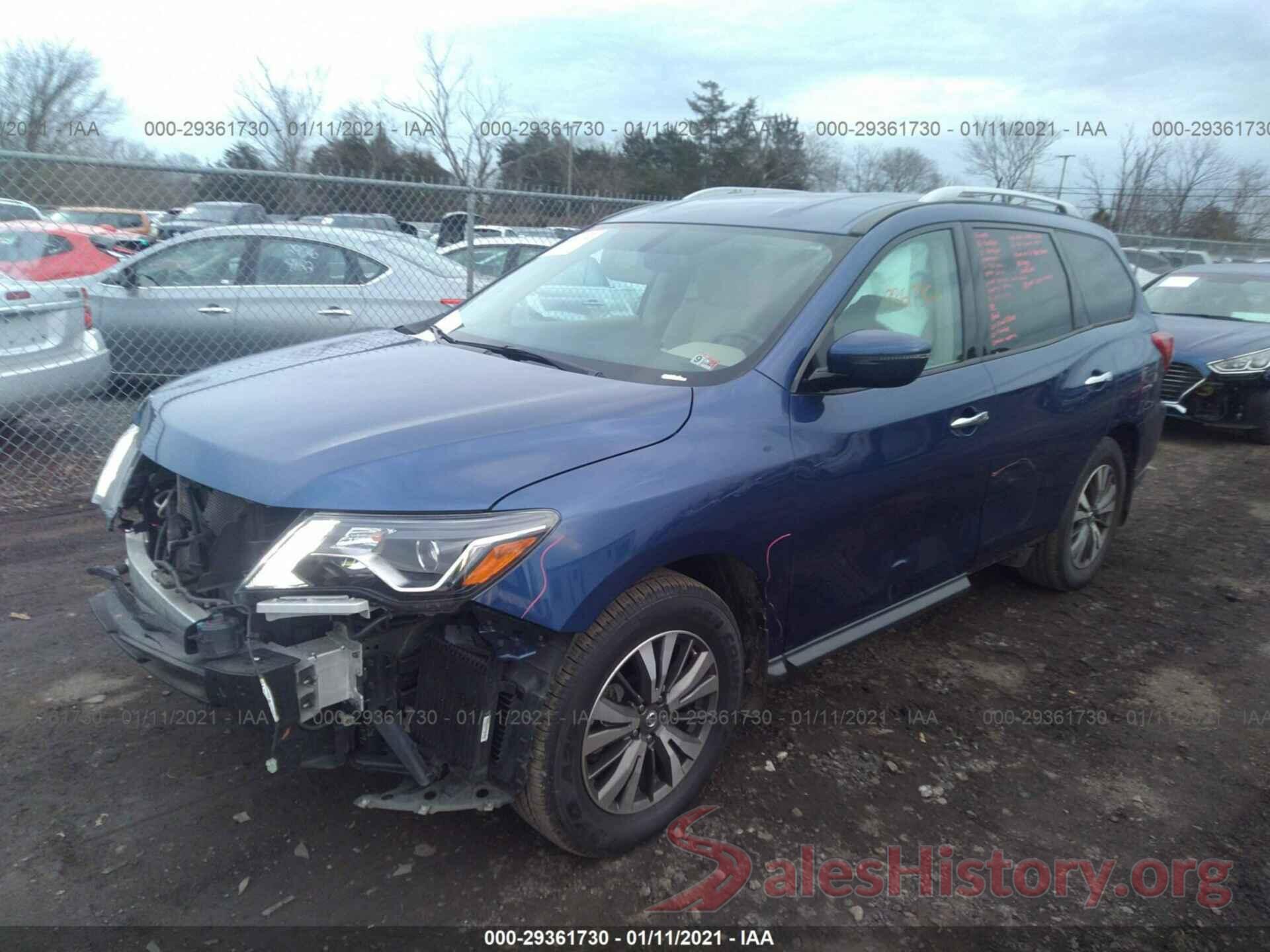 5N1DR2MN1HC660109 2017 NISSAN PATHFINDER