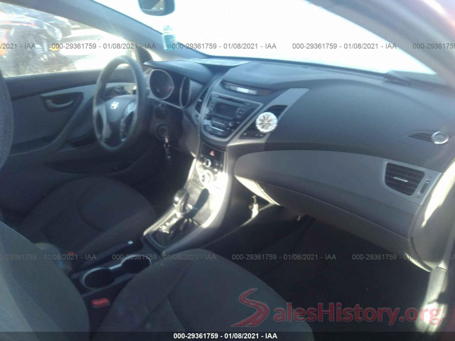 KMHDH4AE3GU482540 2016 HYUNDAI ELANTRA