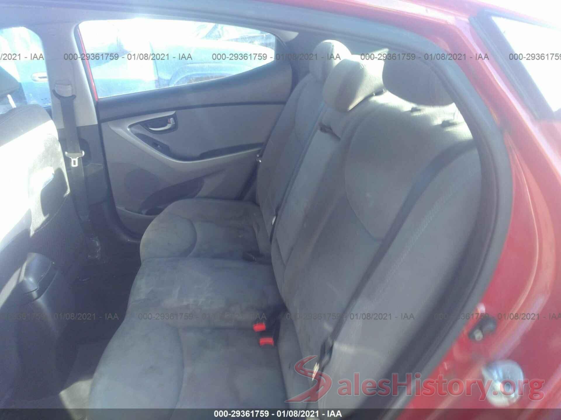 KMHDH4AE3GU482540 2016 HYUNDAI ELANTRA