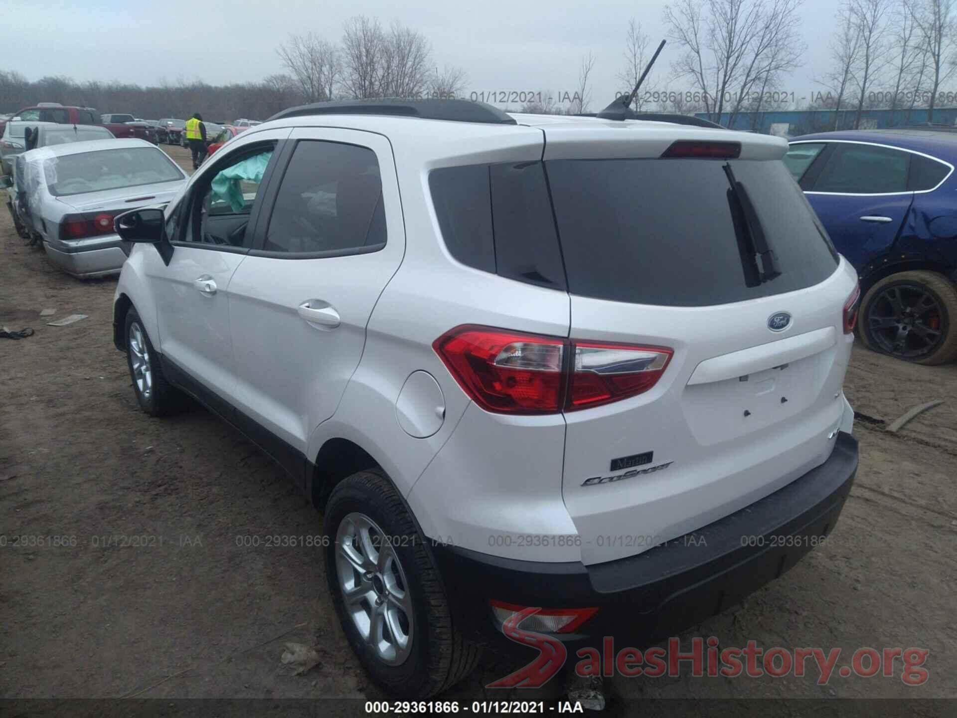 MAJ6S3GL3KC300998 2019 FORD ECOSPORT