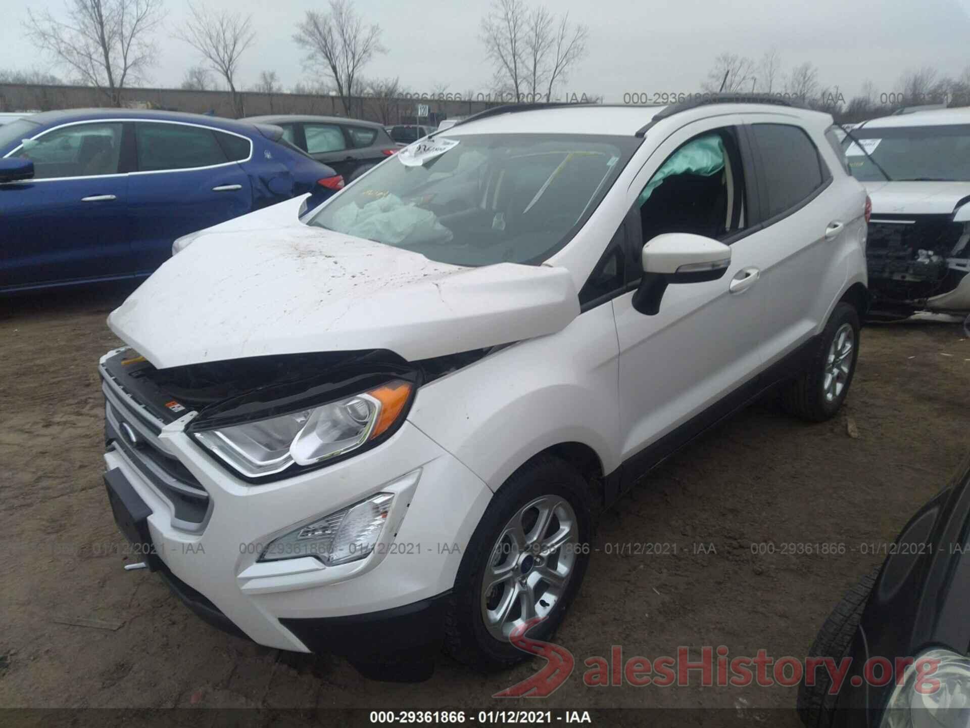 MAJ6S3GL3KC300998 2019 FORD ECOSPORT