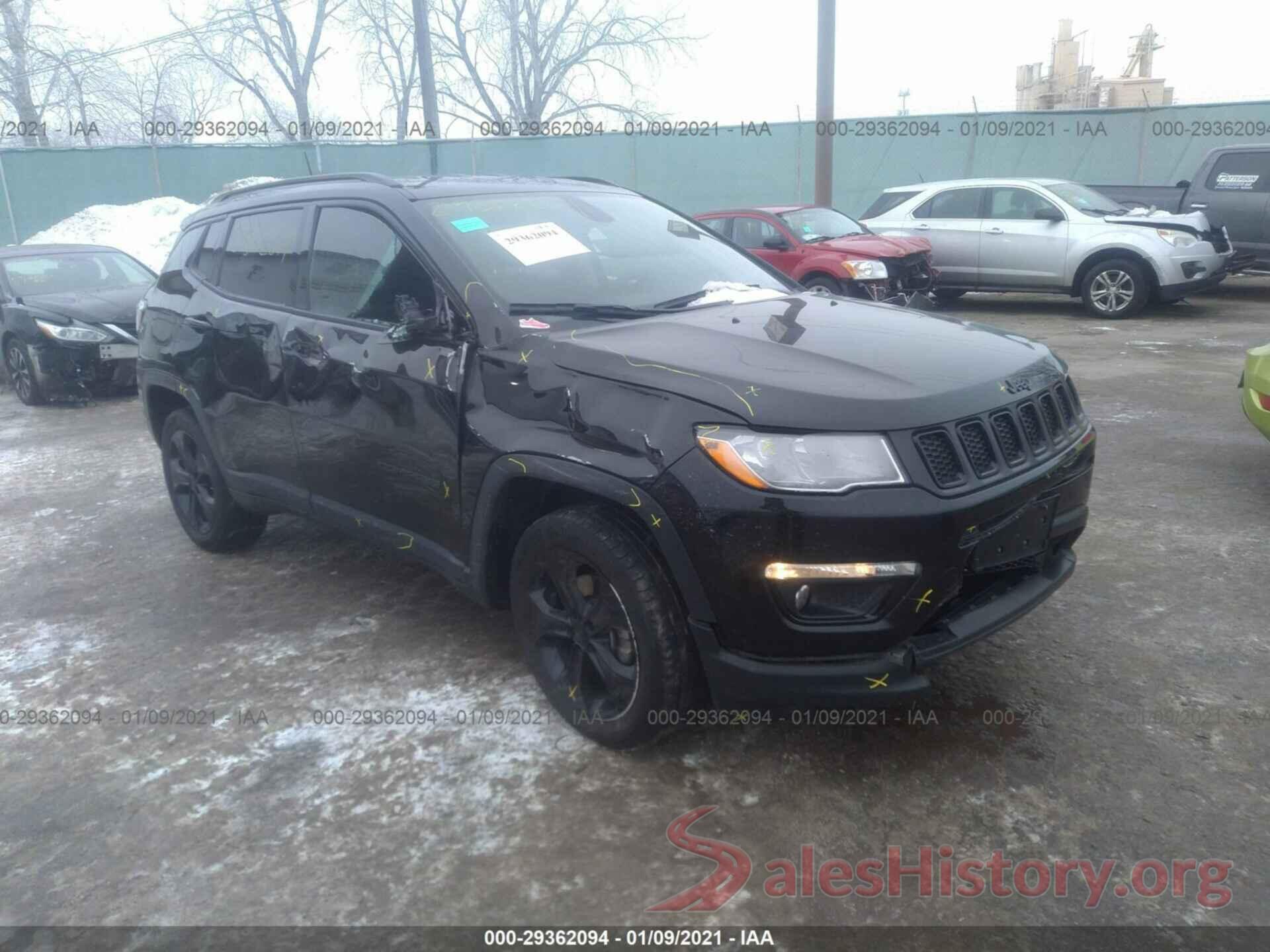 3C4NJDBB8KT675495 2019 JEEP COMPASS