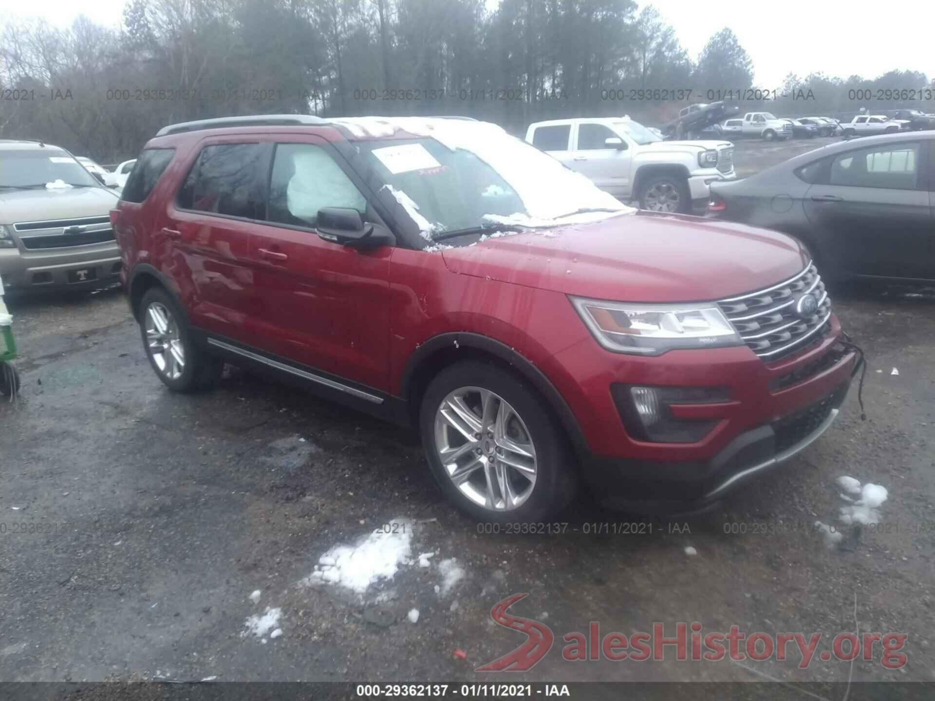 1FM5K7D84GGB01600 2016 FORD EXPLORER