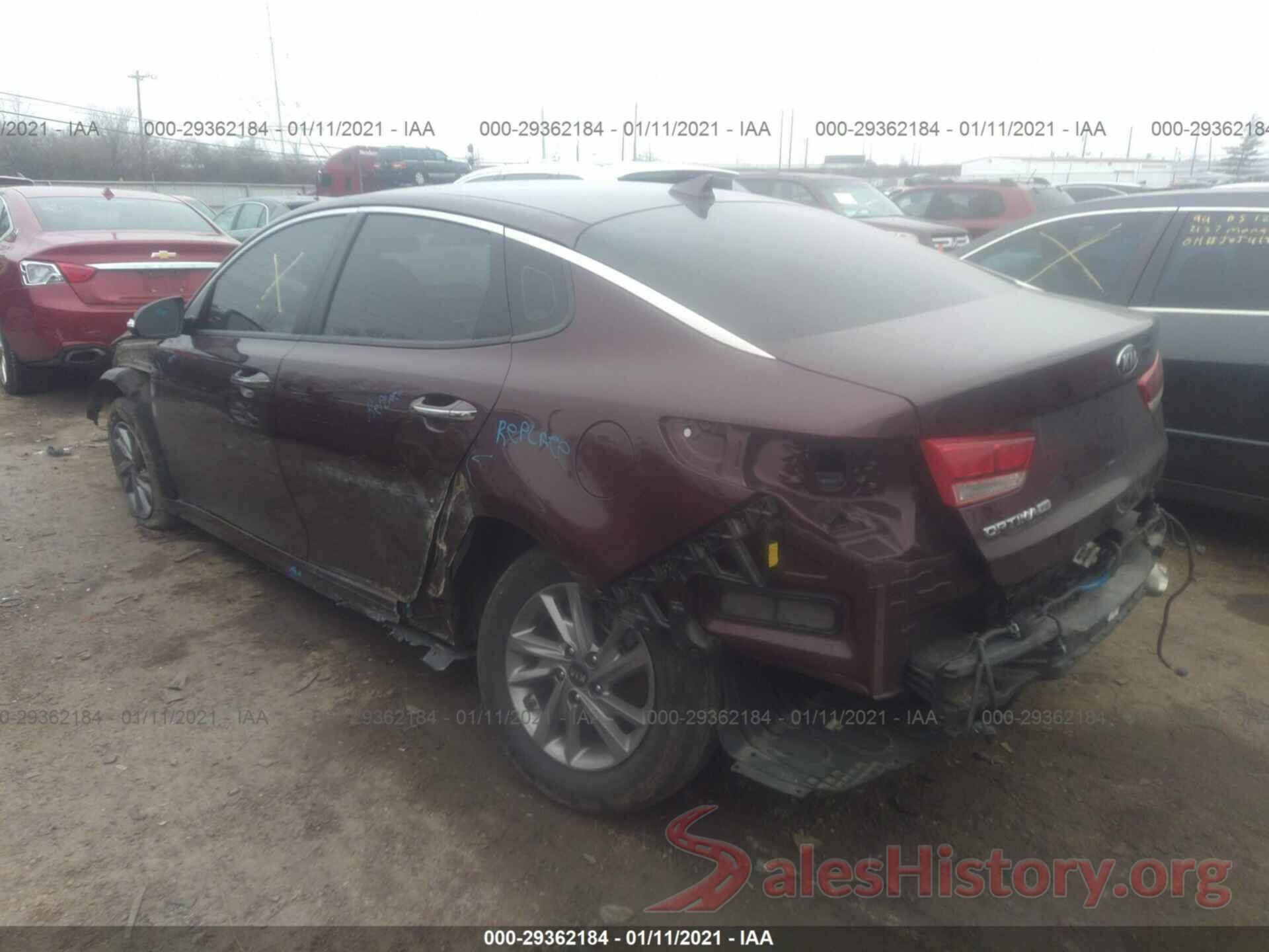 5XXGT4L36KG284156 2019 KIA OPTIMA