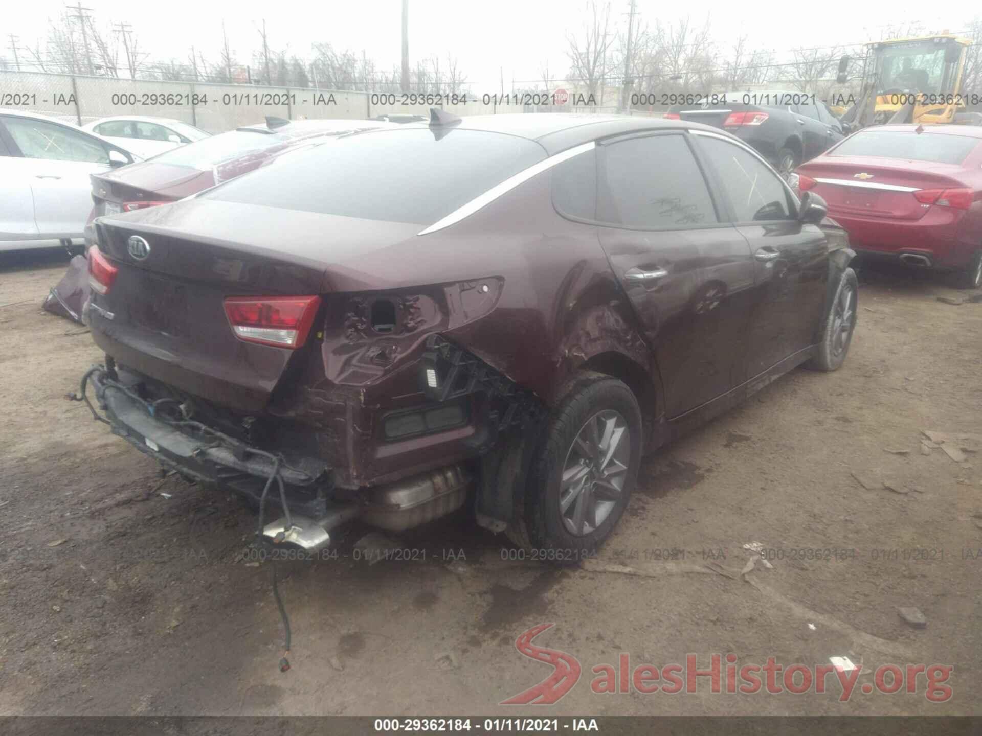 5XXGT4L36KG284156 2019 KIA OPTIMA