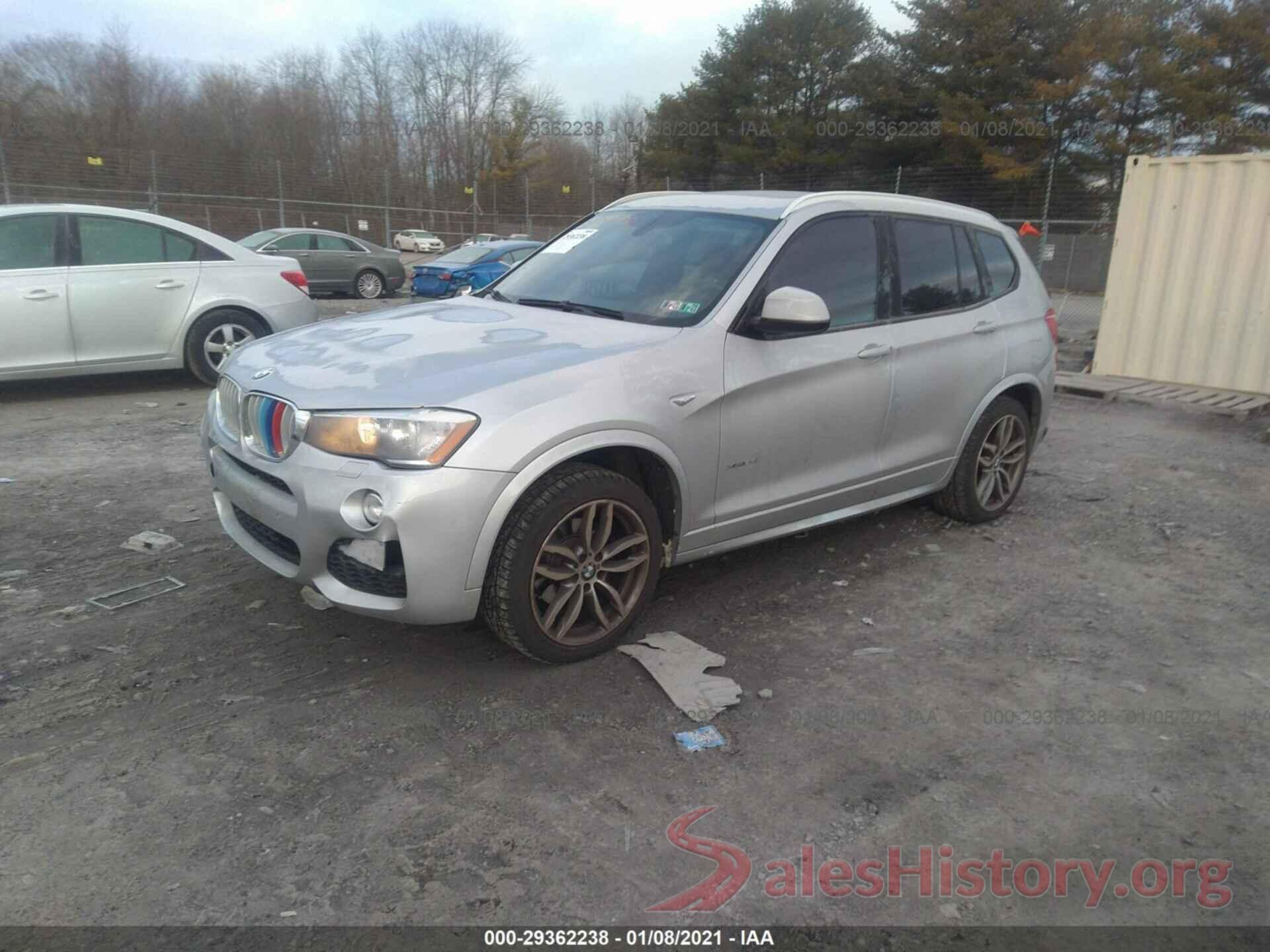 5UXWX9C51G0D73190 2016 BMW X3