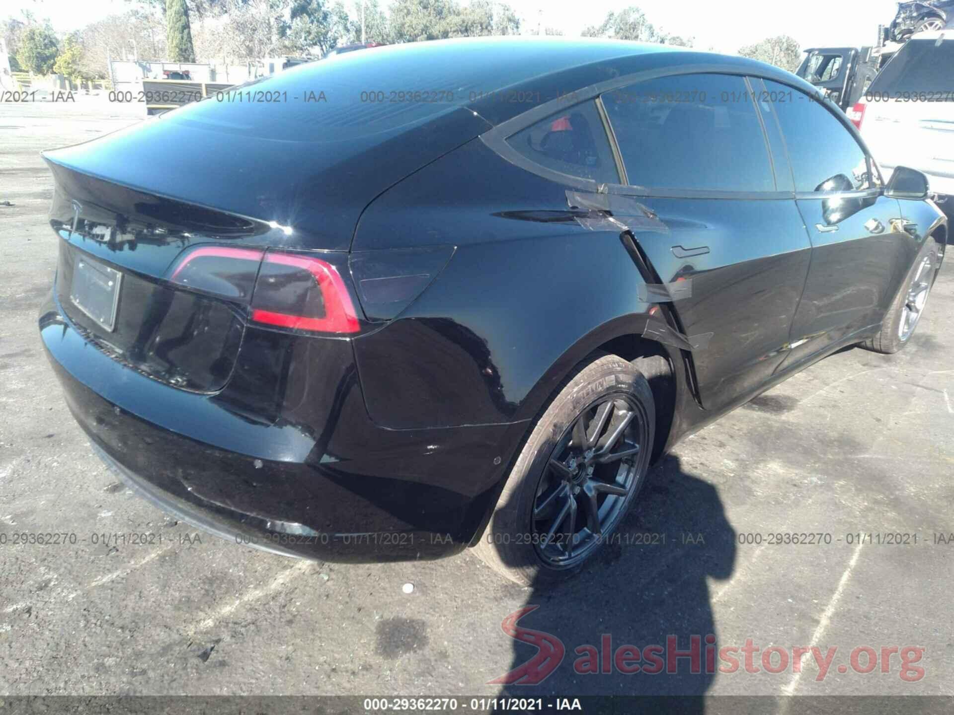 5YJ3E1EA3KF399545 2019 TESLA MODEL 3