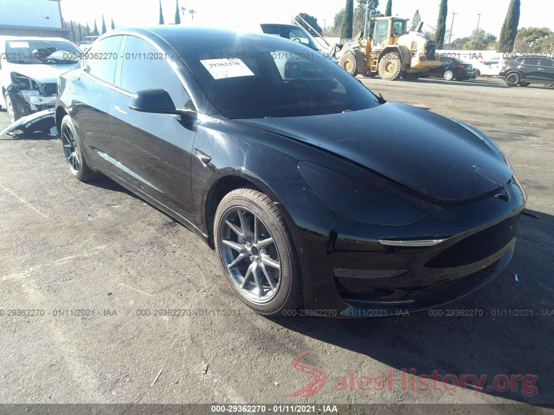 5YJ3E1EA3KF399545 2019 TESLA MODEL 3