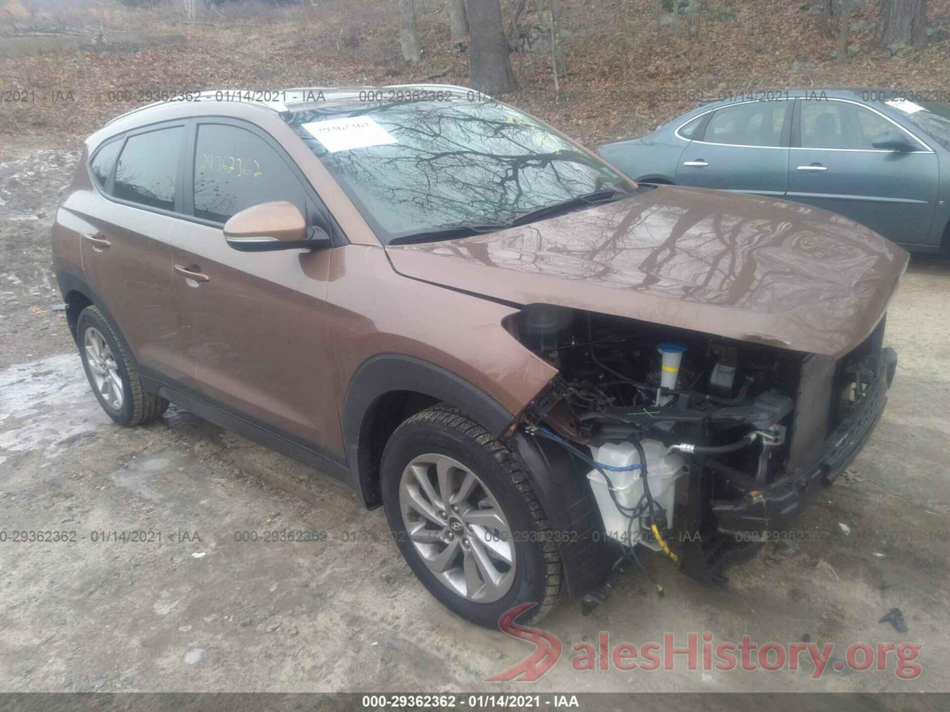 KM8J33A28GU154242 2016 HYUNDAI TUCSON