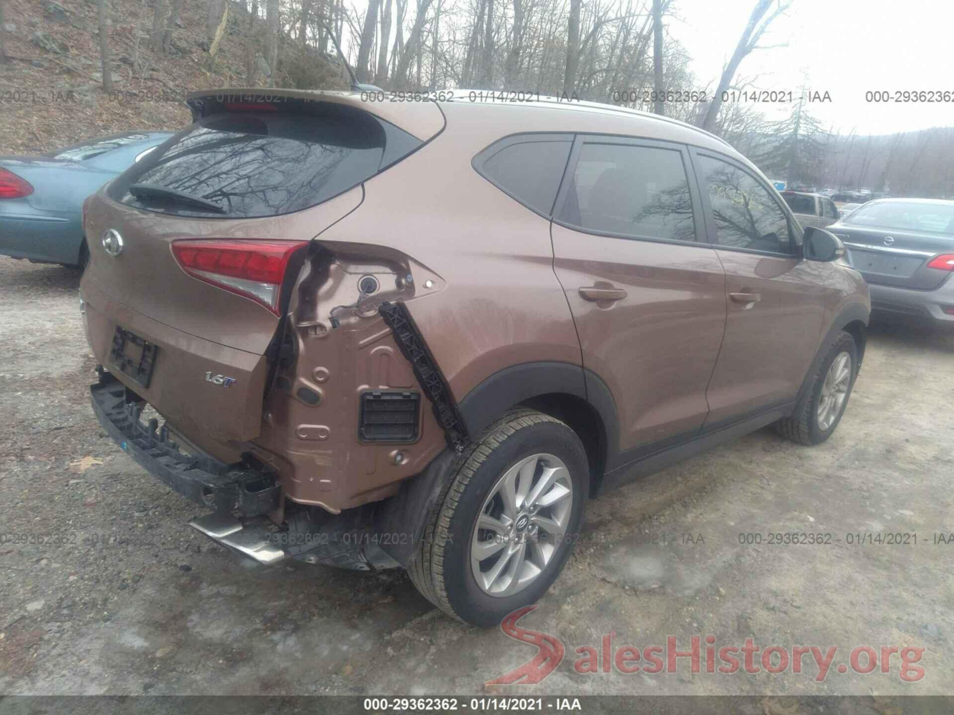 KM8J33A28GU154242 2016 HYUNDAI TUCSON