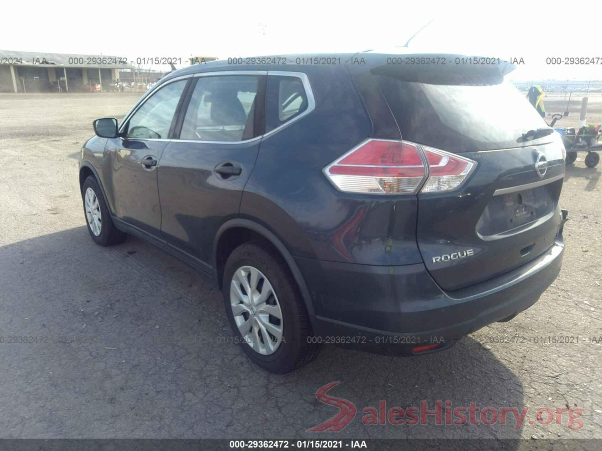 KNMAT2MVXGP690290 2016 NISSAN ROGUE