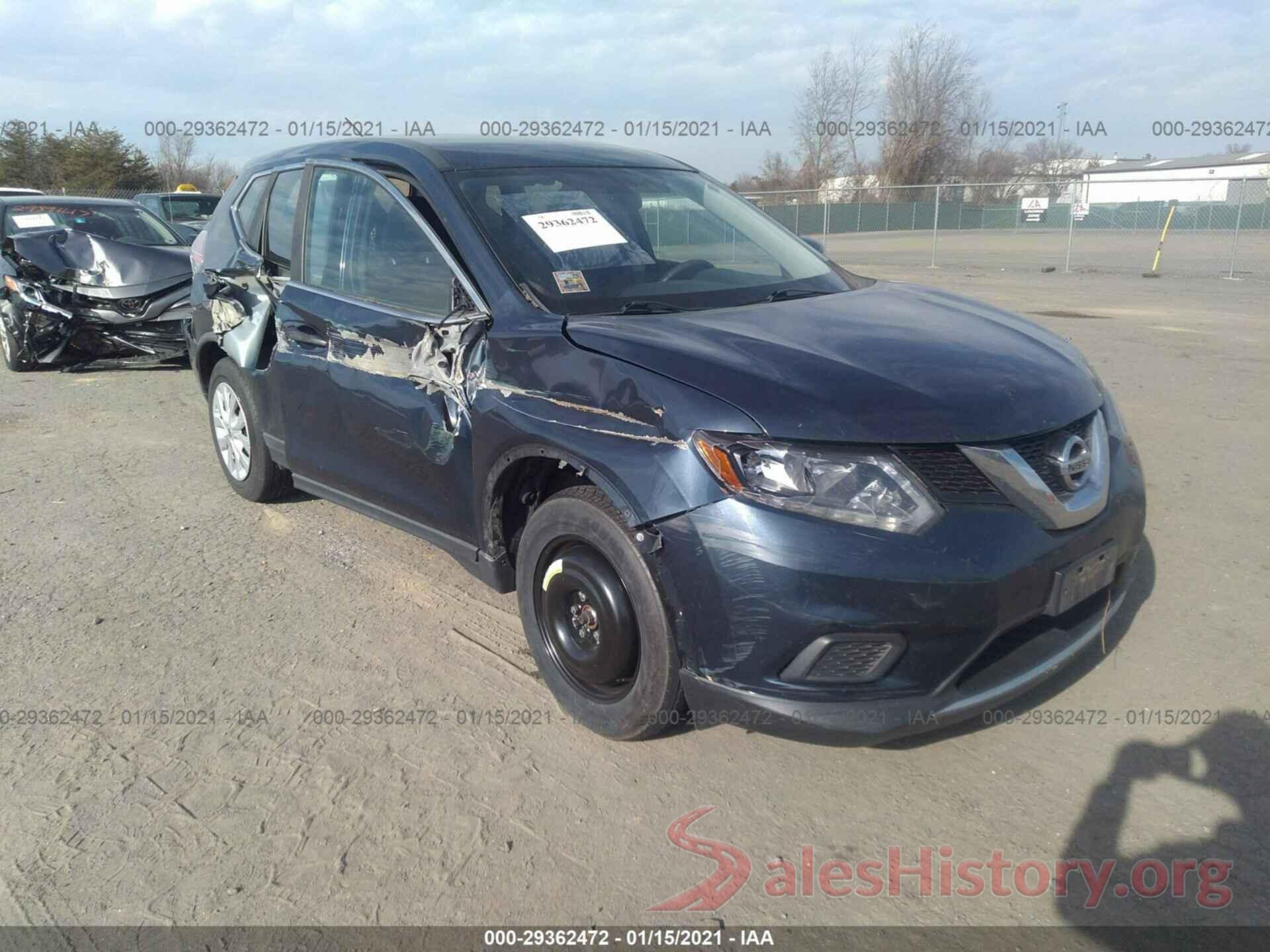 KNMAT2MVXGP690290 2016 NISSAN ROGUE