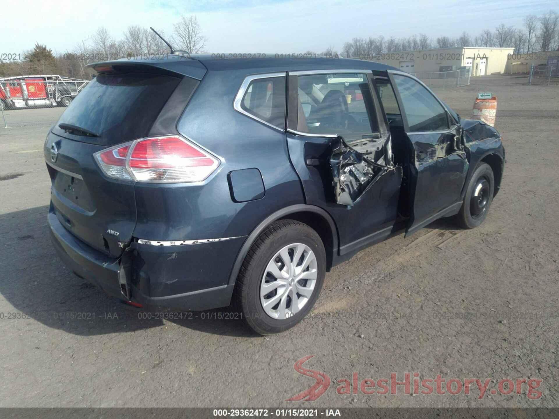 KNMAT2MVXGP690290 2016 NISSAN ROGUE