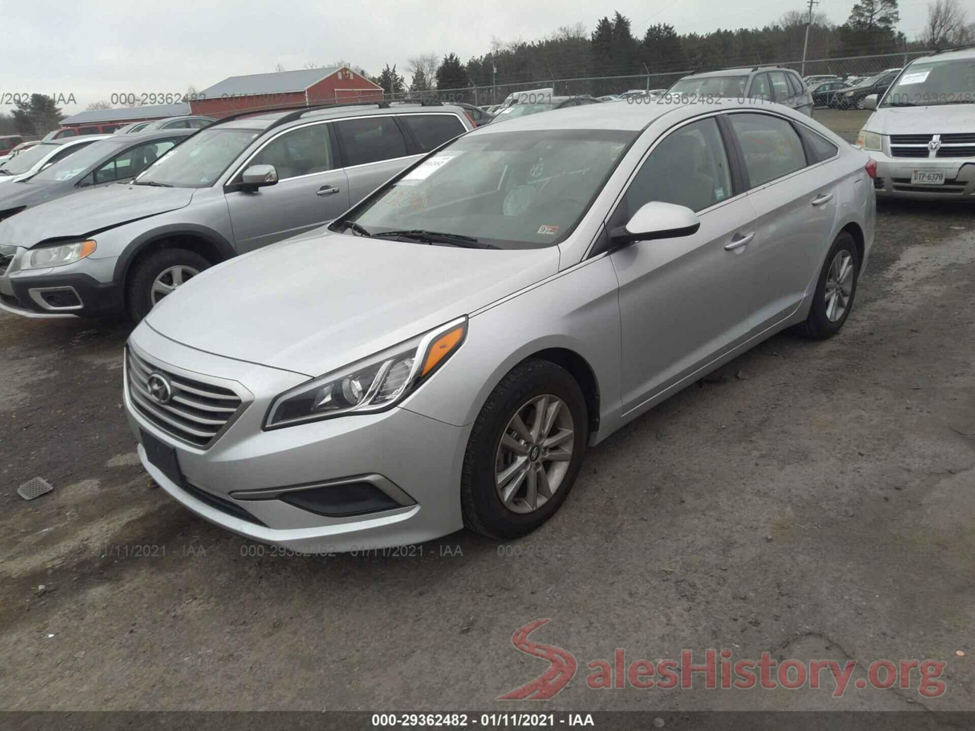 5NPE24AF4GH340212 2016 HYUNDAI SONATA