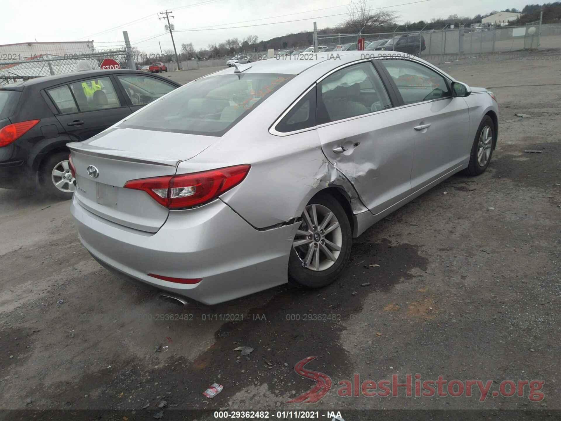 5NPE24AF4GH340212 2016 HYUNDAI SONATA