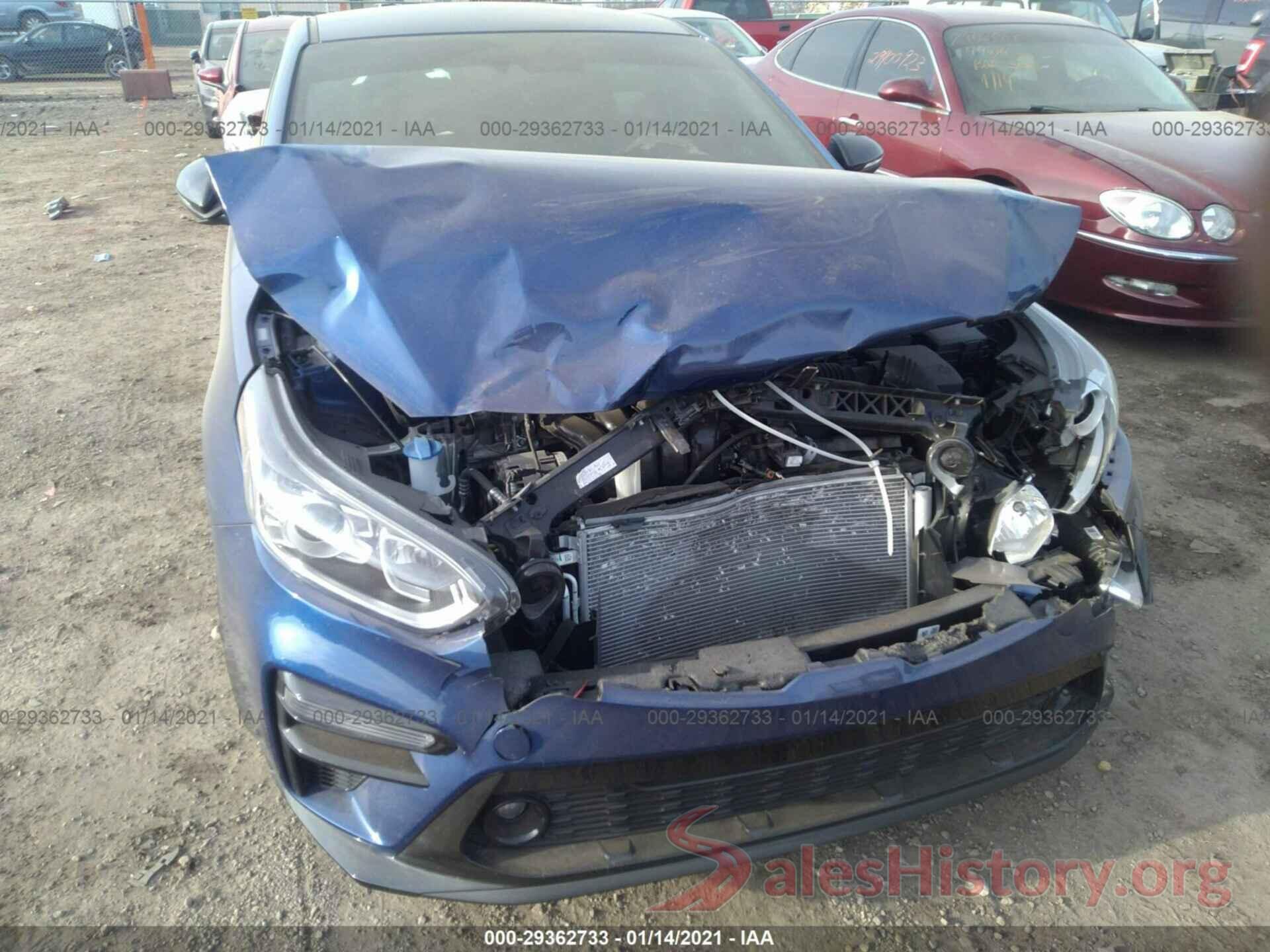 3KPF34AD7LE251393 2020 KIA FORTE