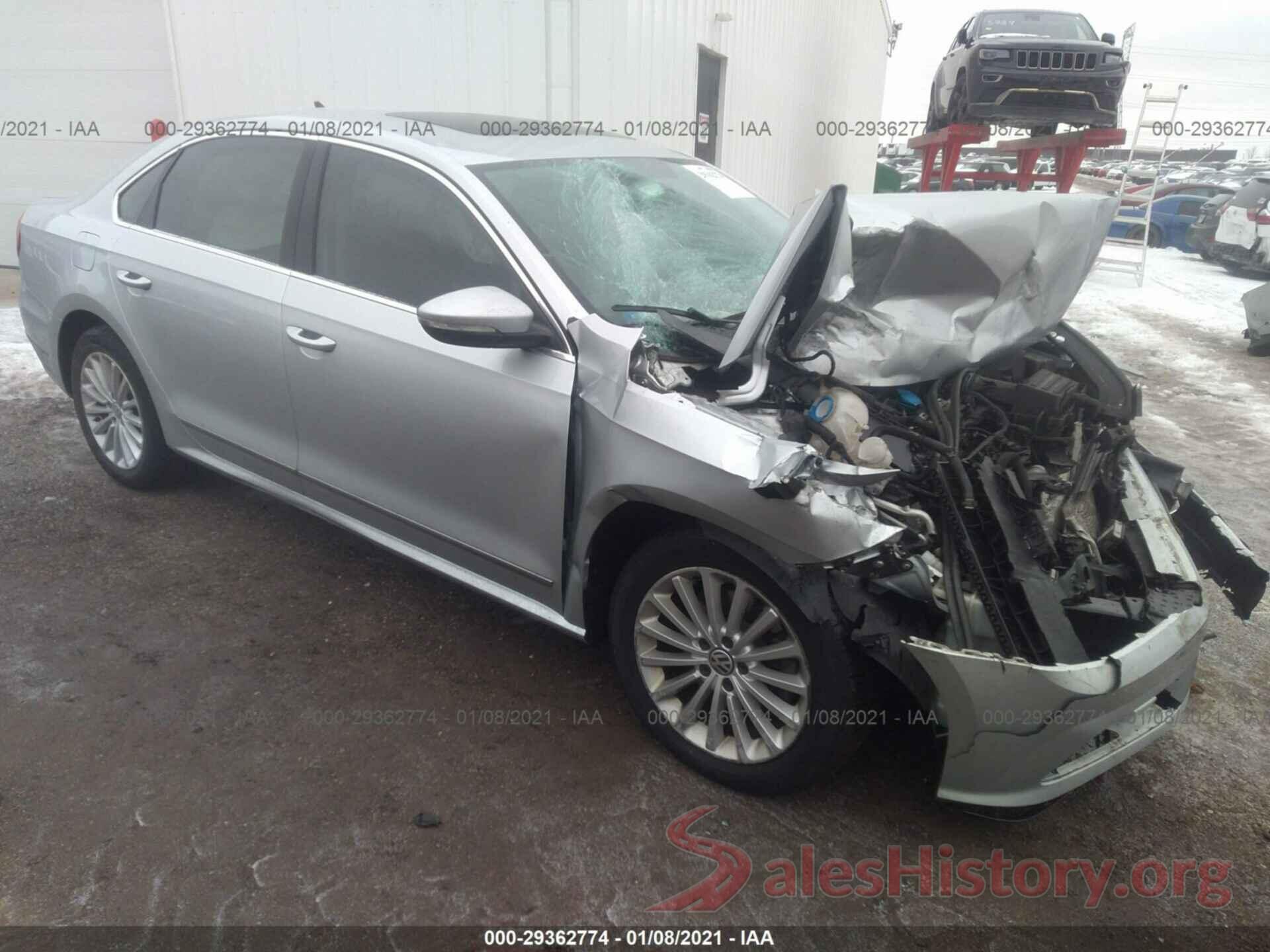 1VWBT7A30GC014259 2016 VOLKSWAGEN PASSAT