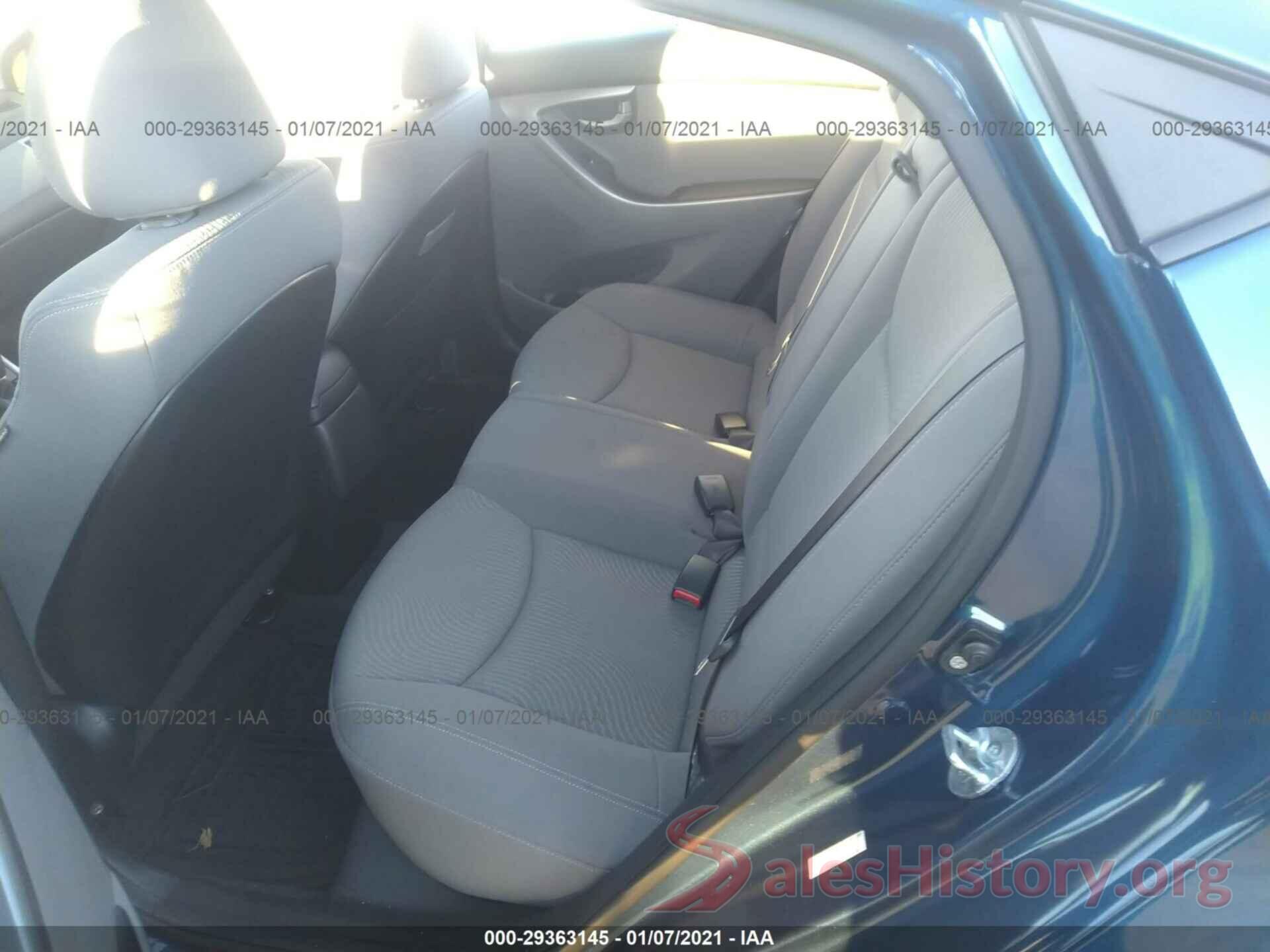 KMHDH4AE5GU492616 2016 HYUNDAI ELANTRA