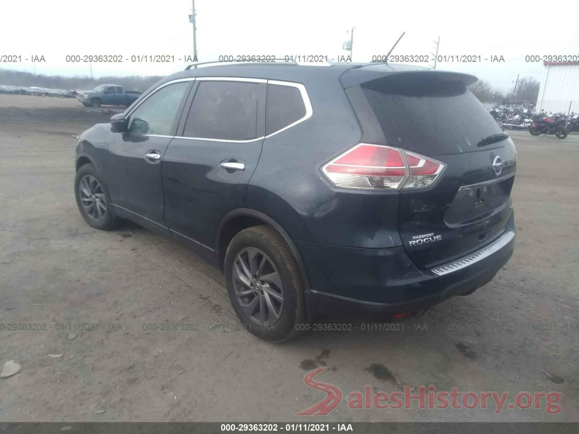 5N1AT2MV5GC769403 2016 NISSAN ROGUE