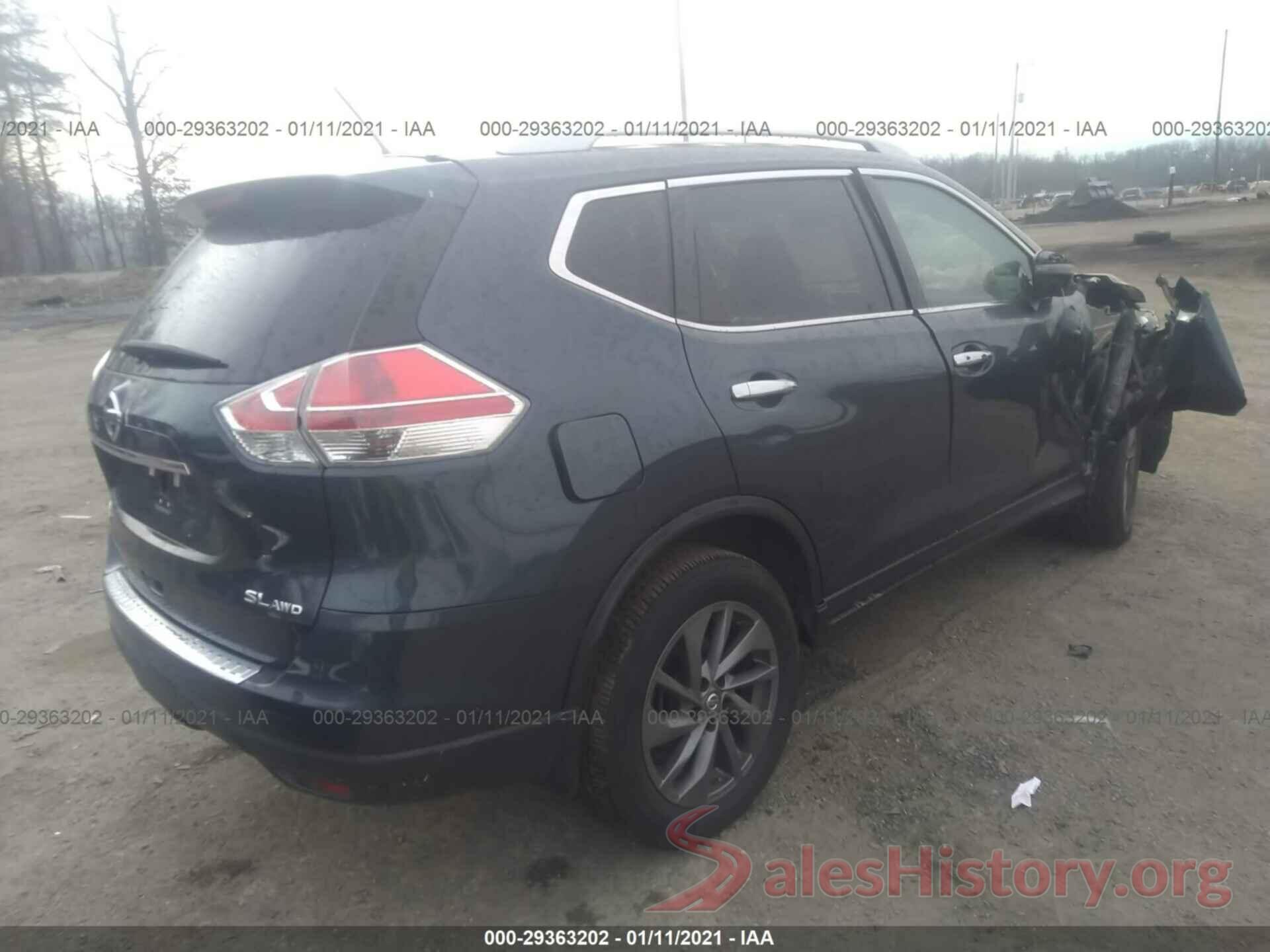 5N1AT2MV5GC769403 2016 NISSAN ROGUE