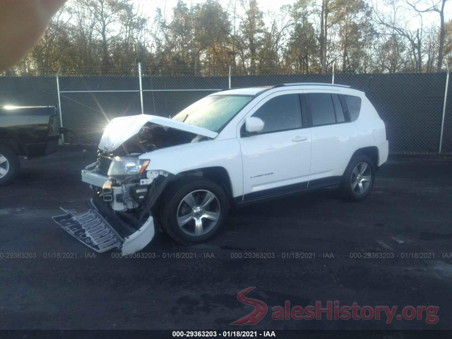 1C4NJDEB4HD153408 2017 JEEP COMPASS