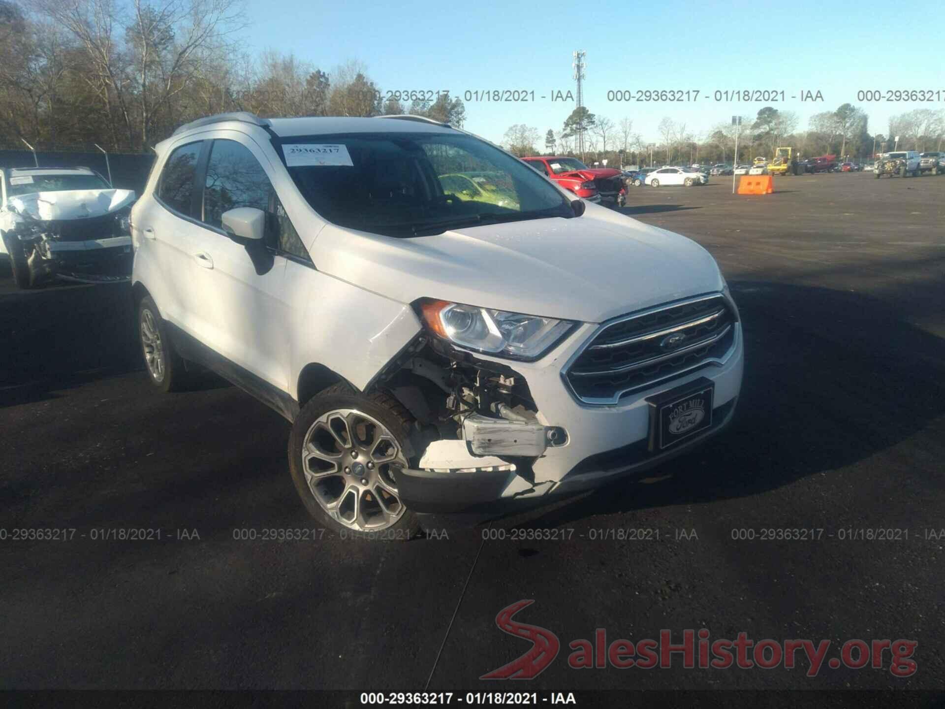 MAJ3P1VE3JC212142 2018 FORD ECOSPORT